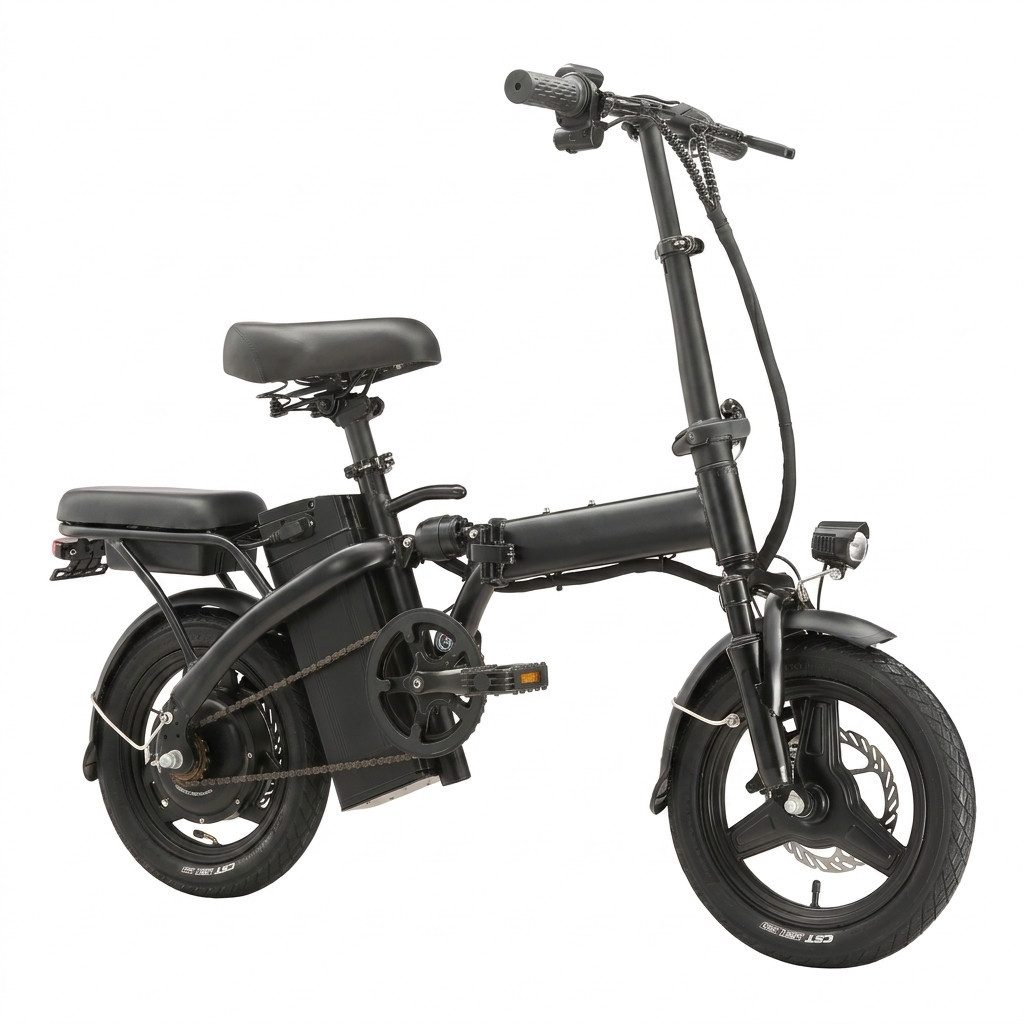 kowdom E-Bike Pedelec (25 km/h) E-Bike 36V 500W 25km/h 32km Reichweite 120kg Zuladung, 7 Gang Shimano Shimano Schaltwerk, Kettenschaltung, Heckmotor, 360 Wh, (Einzelgerät)