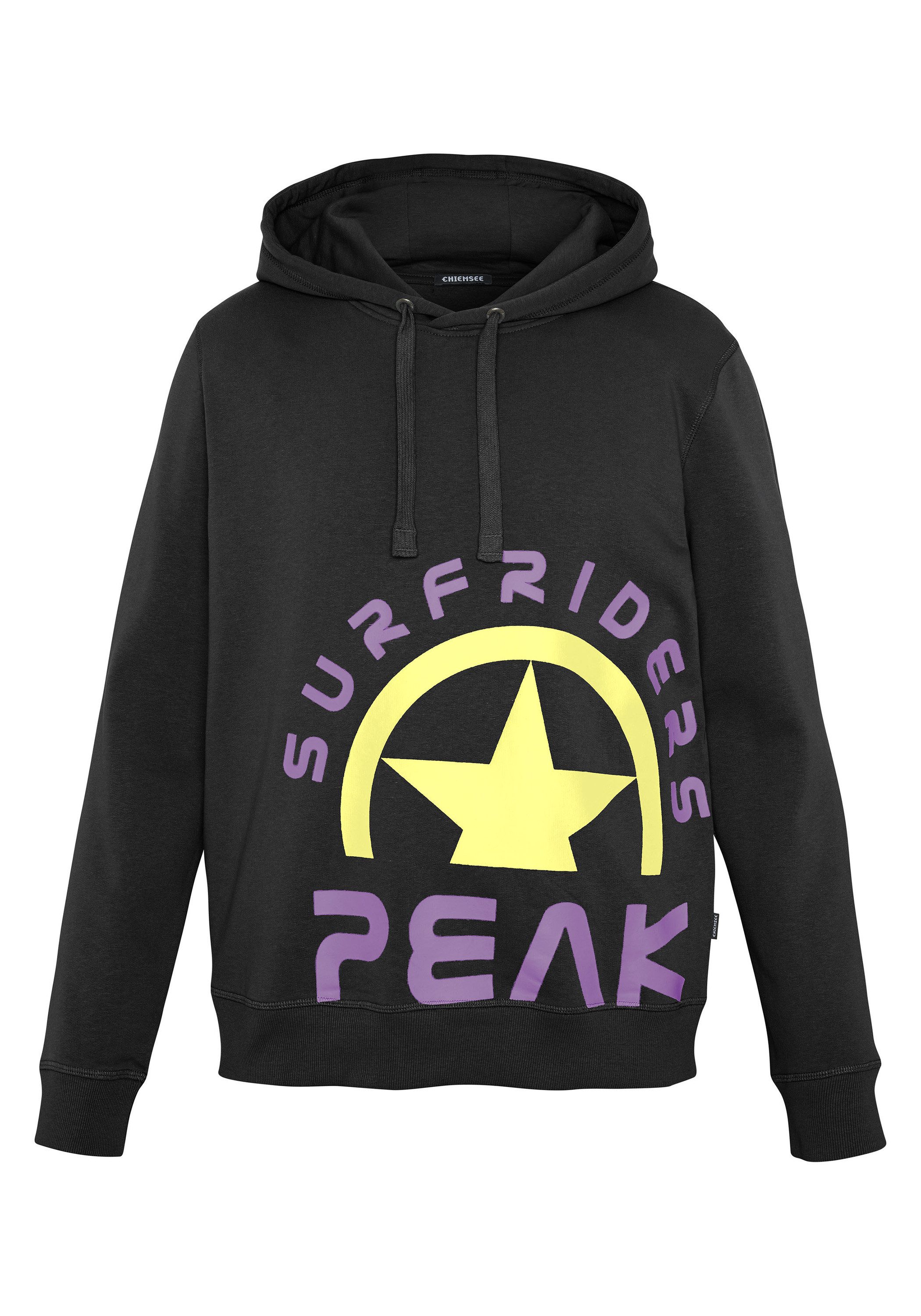 Chiemsee Kapuzensweatshirt Kapuzenpullover im freshen Farbdesign mit Print günstig online kaufen