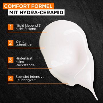 L'ORÉAL PARIS MEN EXPERT Feuchtigkeitscreme Hydra Energy Comfort Max, Feuchtigkeitspflege für sensible Haut, zieht schnell ein