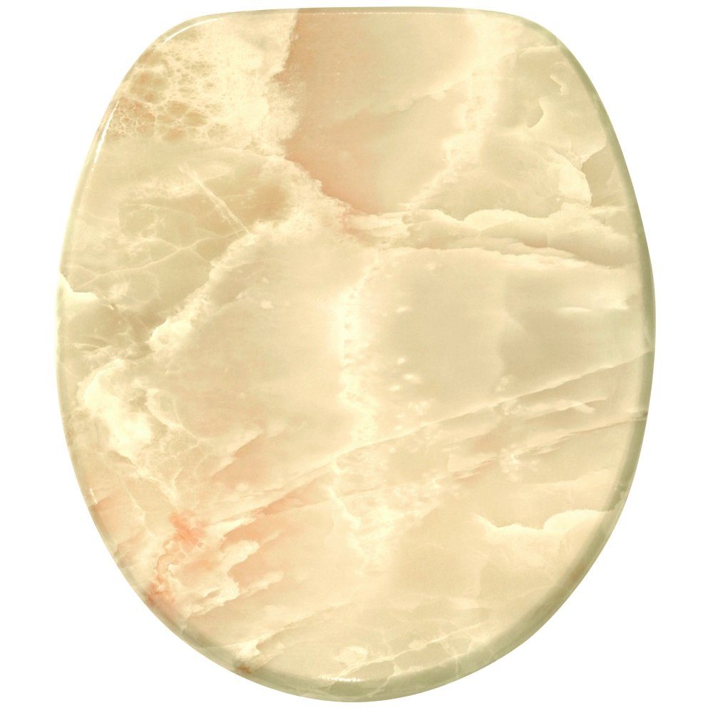 Sanilo WC-Sitz Marmor Natur, universell, leichte Montage, hochwertig & mode günstig online kaufen