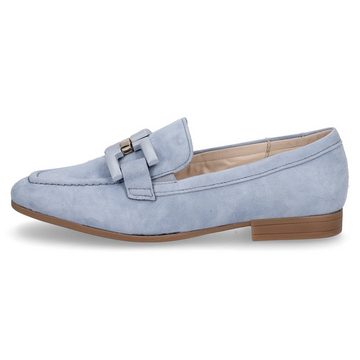 Gabor Gabor Damen Leder Loafer hellblau Slipper