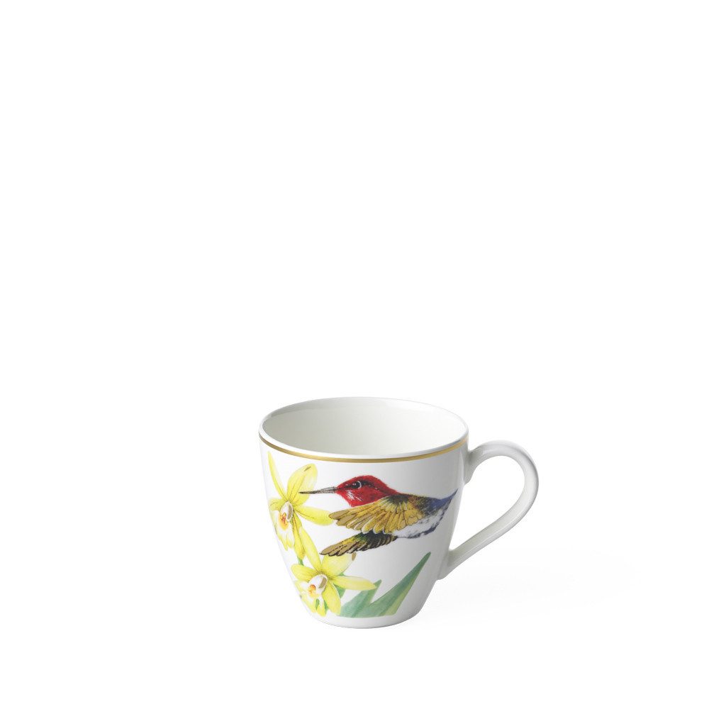 Villeroy & Boch Signature Espressotasse Amazonia Mokka-/Espressoobertasse 8,5x6,5x6cm, 1-tlg., Porzellan, Premium Bone Porcelain, spülmaschinenfest, Made in Germany