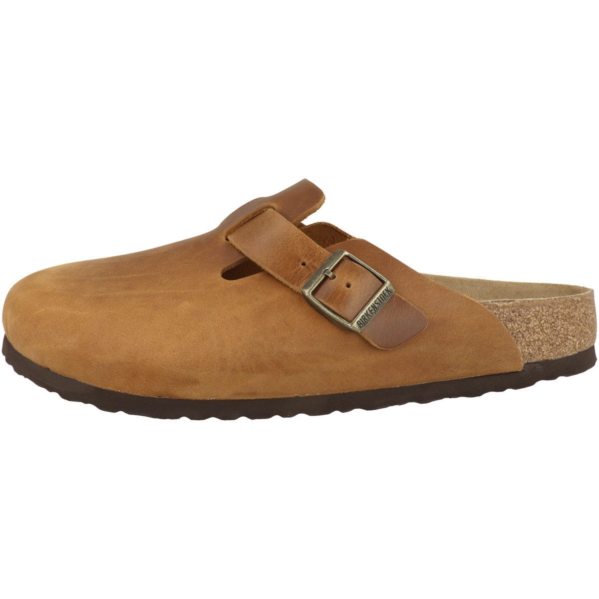 Birkenstock Boston Geöltes Nubukleder schmal Unisex Erwachsene Clog Sandalen, Hausschuhe, Pantoletten, Badeschuhe, Gartenschuhe
