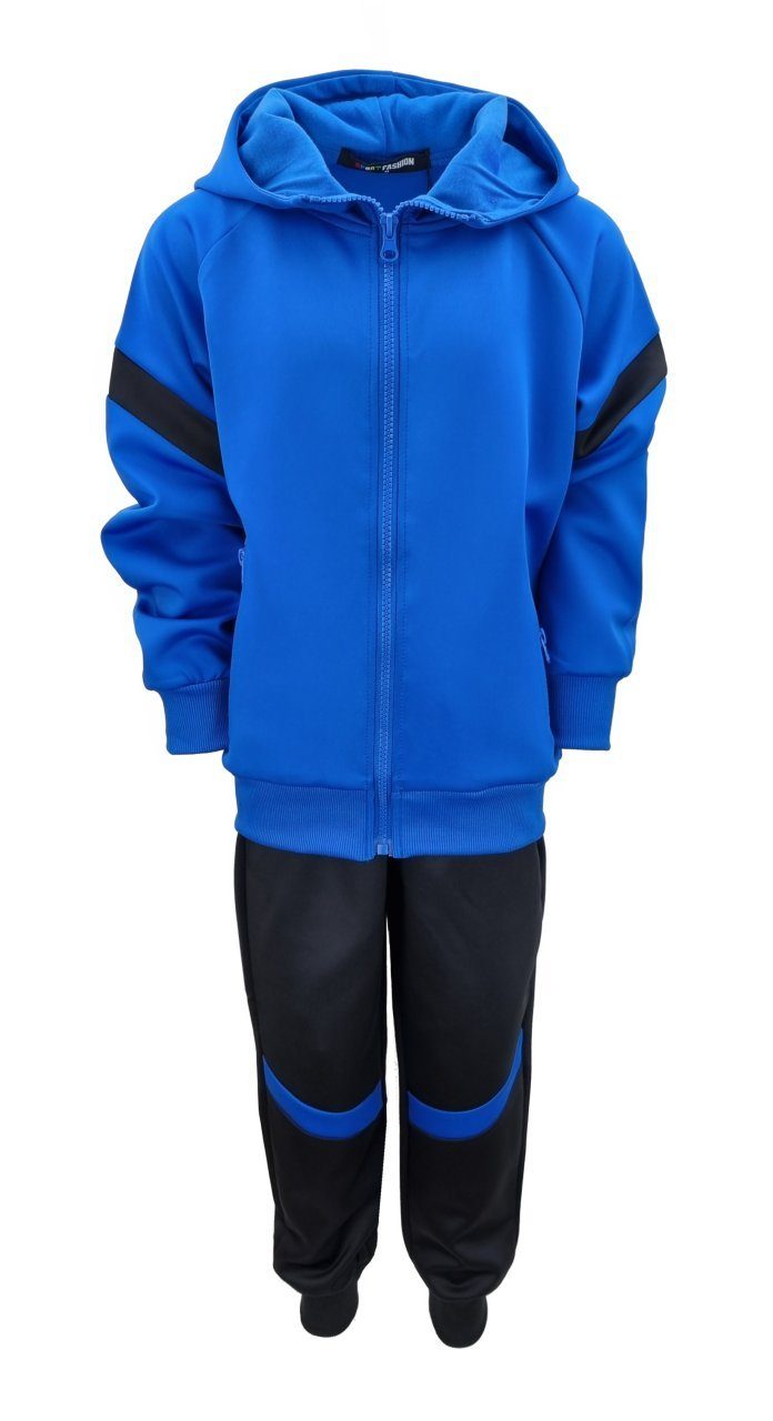 Hessis Trainingsanzug Jogginganzug, für Jungen & Mädchen JF13 (Set, 2-tlg., Jacke mit Jogginghose), für Kinder