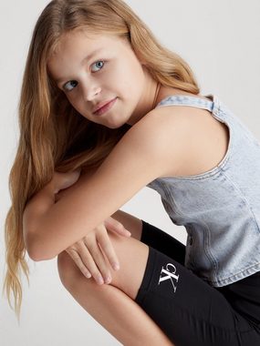 Calvin Klein Jeans Radlerhose CK LOGO CYCLING SHORTS Kinder bis 16 Jahre