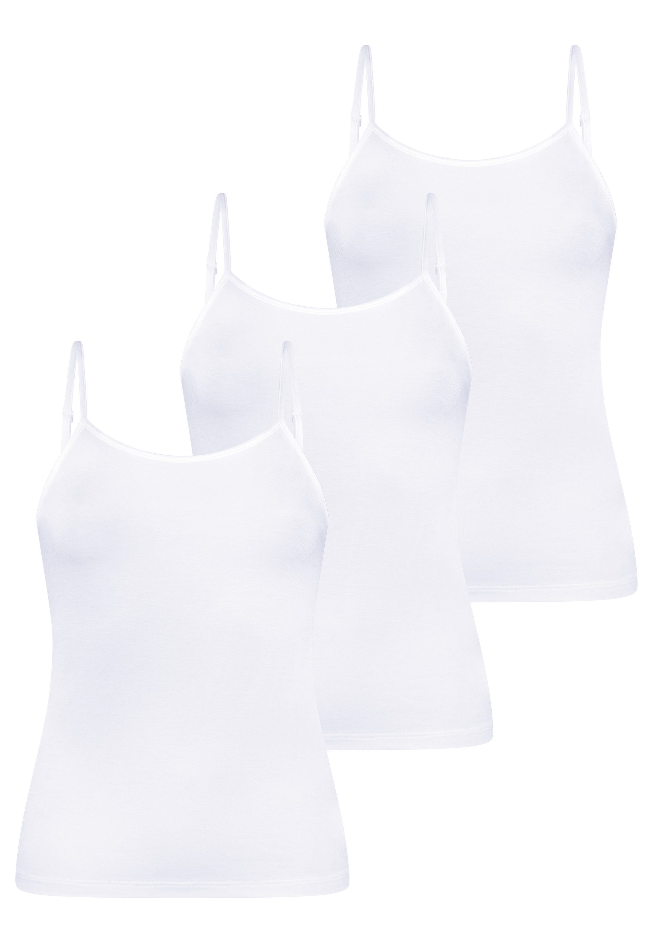 Mey Unterhemd 3er Pack Modal Pure (Spar-Set, 3-St) Spaghetti Top - Leicht - Elastisch und besonders weich