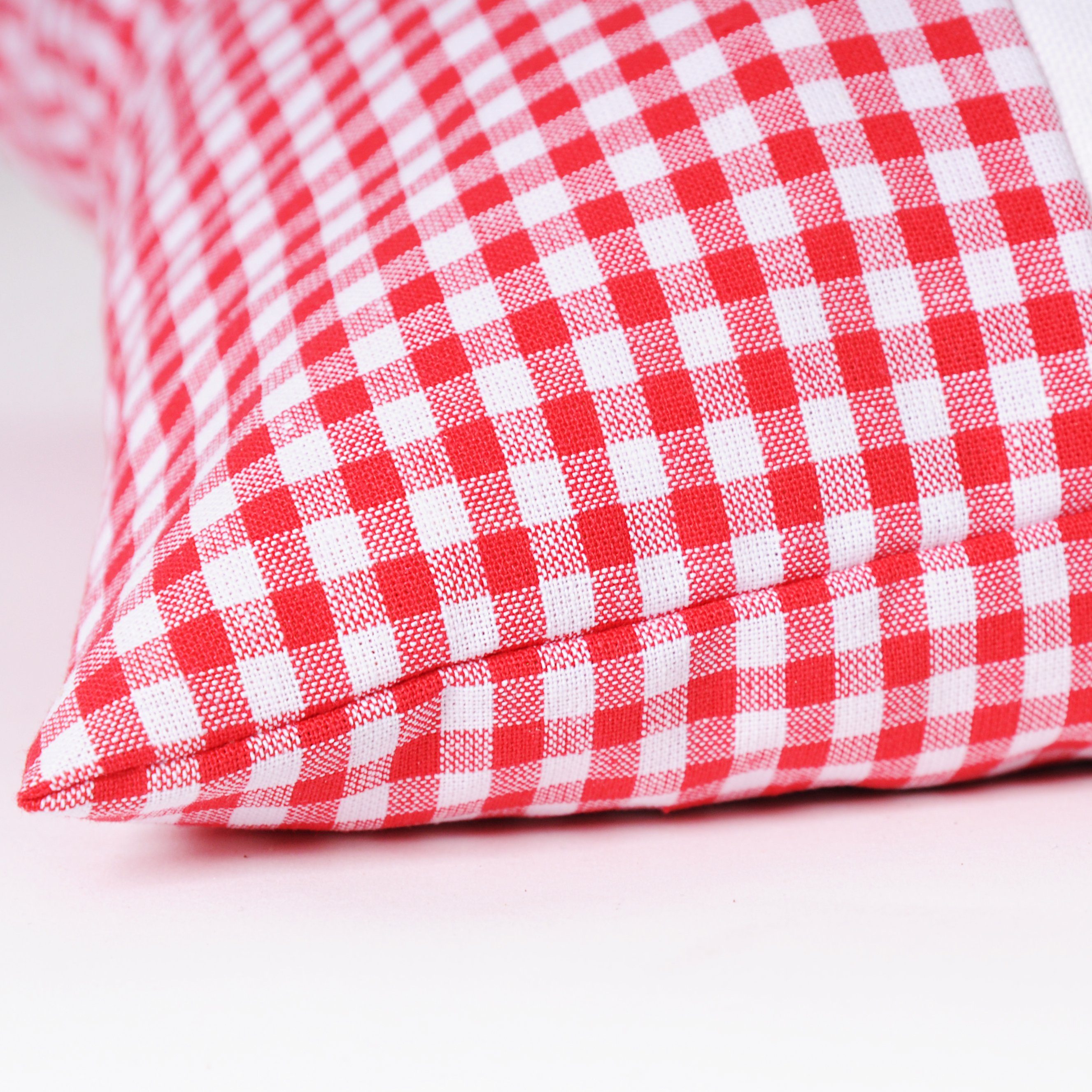 Dr. Berger Zirbenkissen Zirbenkissen Vichy Rot 40 x 40 cm