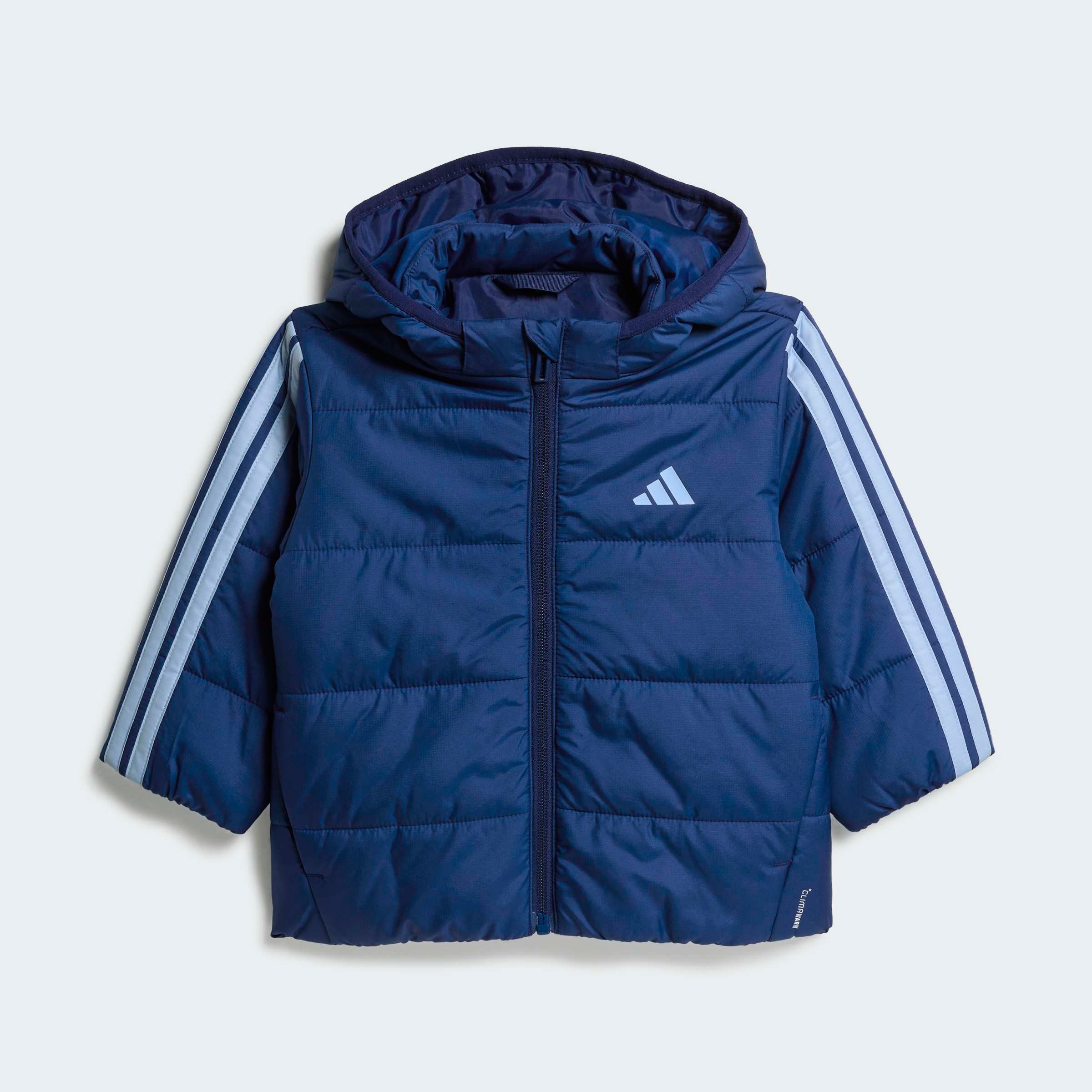 adidas Sportswear Outdoorjacke I ESS 3S JKT für Babys, mit Reißverschluss, aus Polyester, sportlicher Stil
