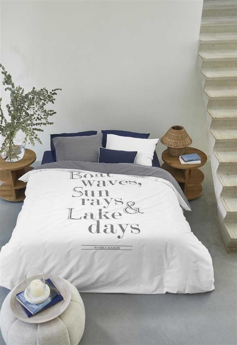 Rivièra Maison Bettwäsche Rivièra Maison, Bettwäsche Set, Lake Days, 3 teil günstig online kaufen