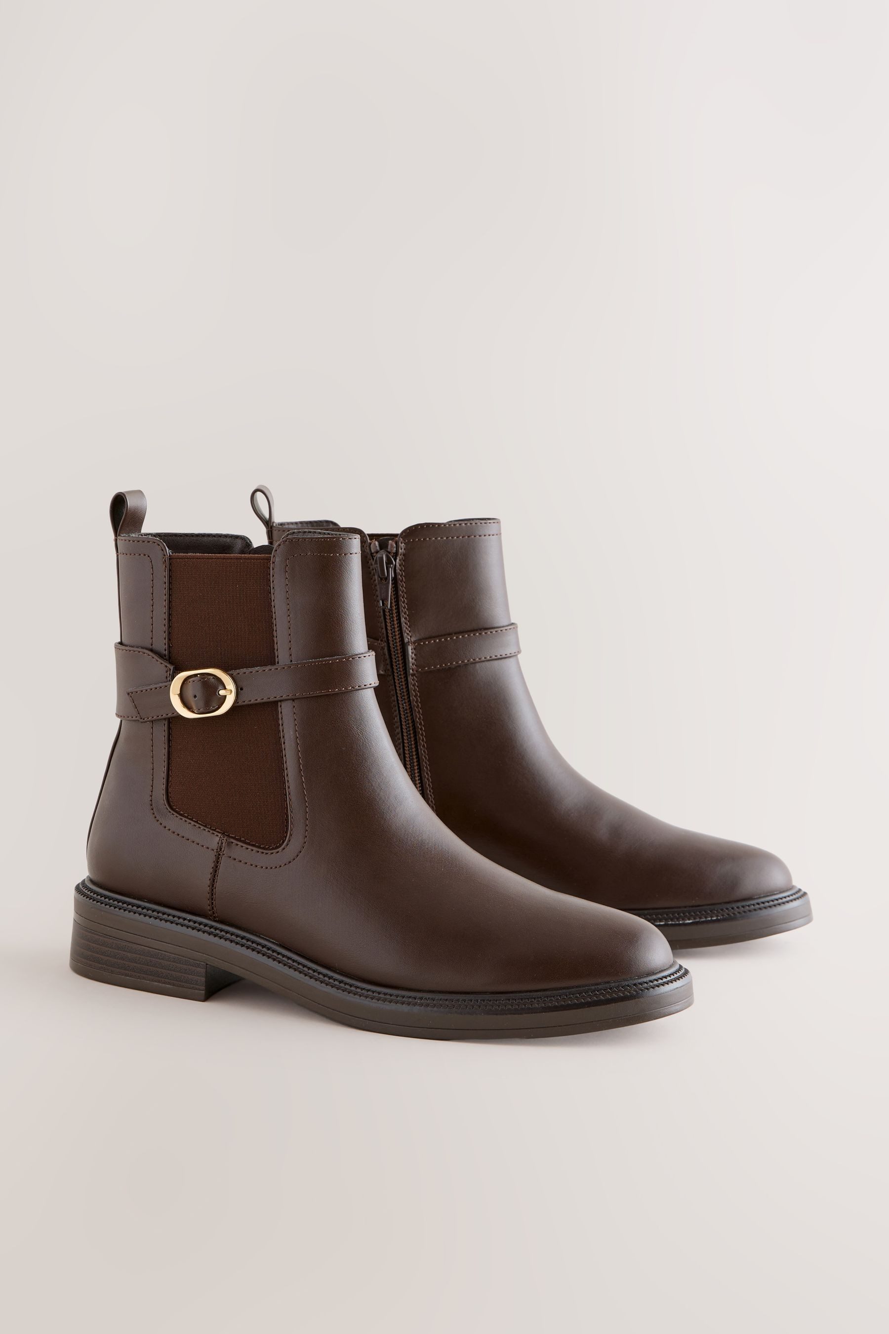 Next Forever Comfort® Chelsea-Stiefel mit Schnalle Stiefelette (1-tlg) günstig online kaufen