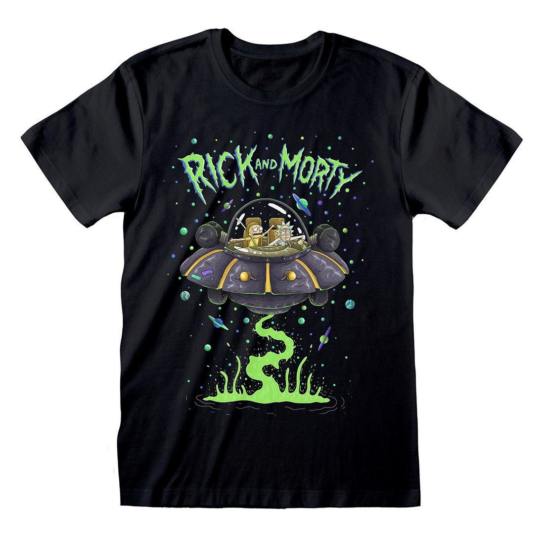 Rick and Morty T-Shirt Spaceship