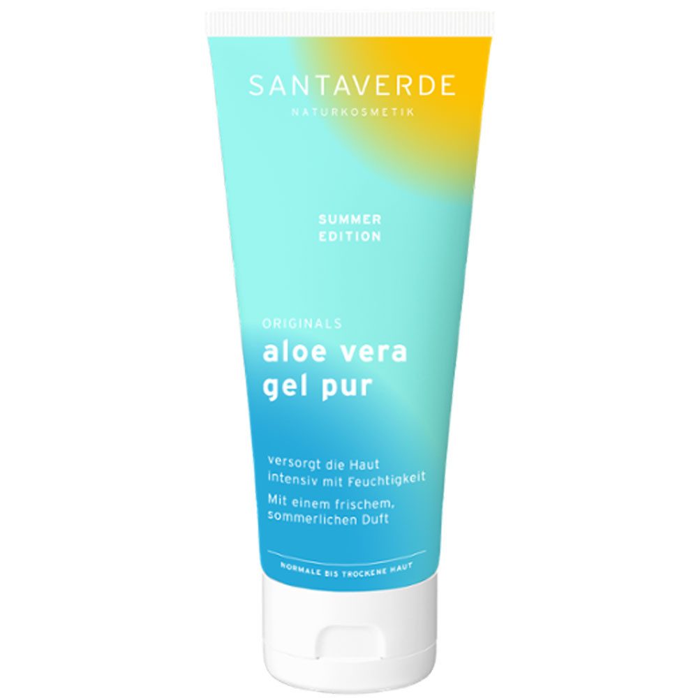SANTAVERDE GmbH Gesichtspflege Summer Edition Aloe Vera Gel pur, 100 ml