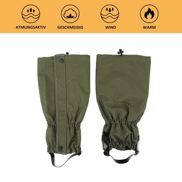 Daisred Gamaschen Outdoor Gang Wasserdichte, Beinschutz Gaiter, wasserdichte