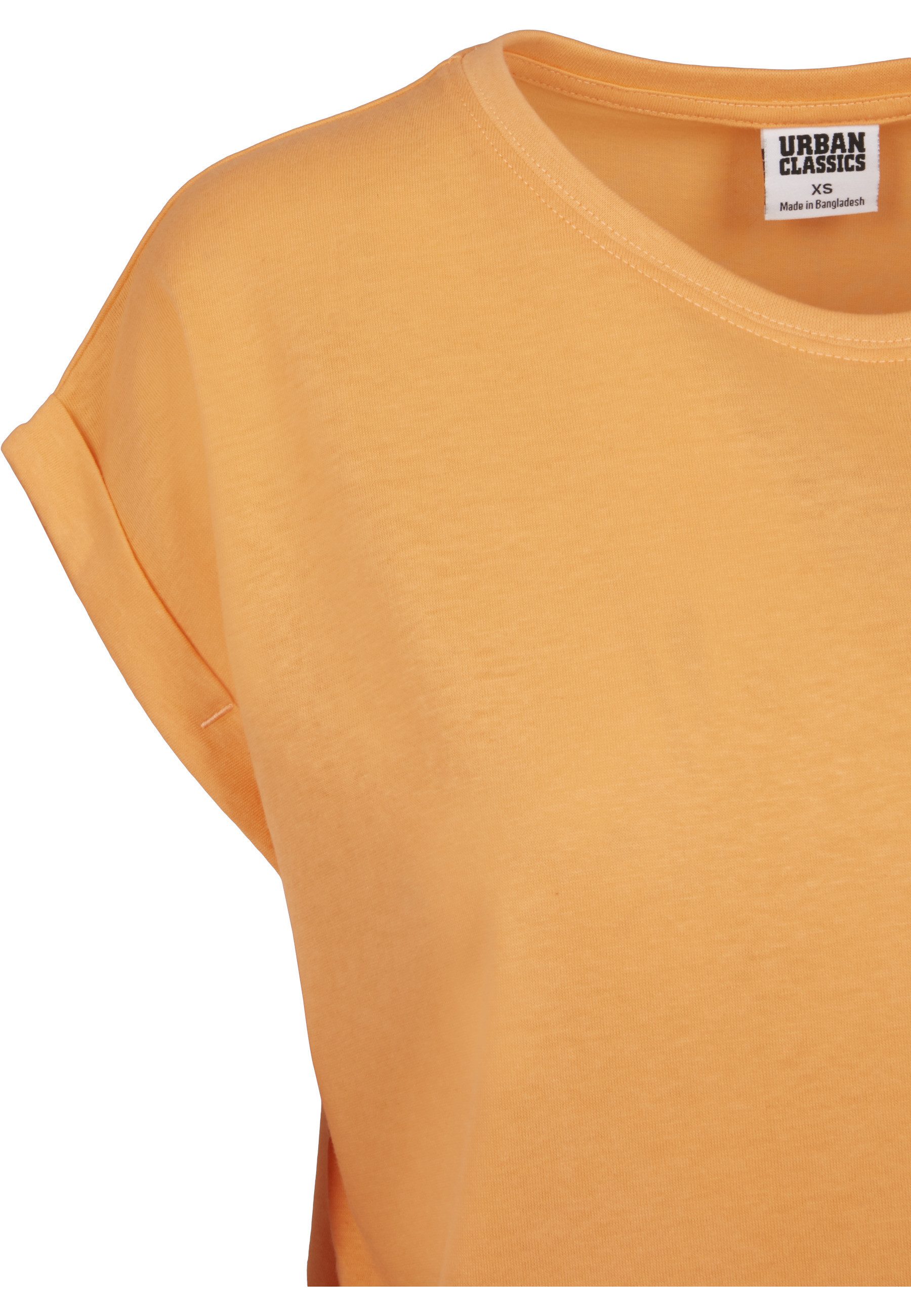 URBAN CLASSICS Kurzarmshirt Urban Classics Damen Ladies Extended Shoulder Tee (1-tlg) – Bild 4 von 5