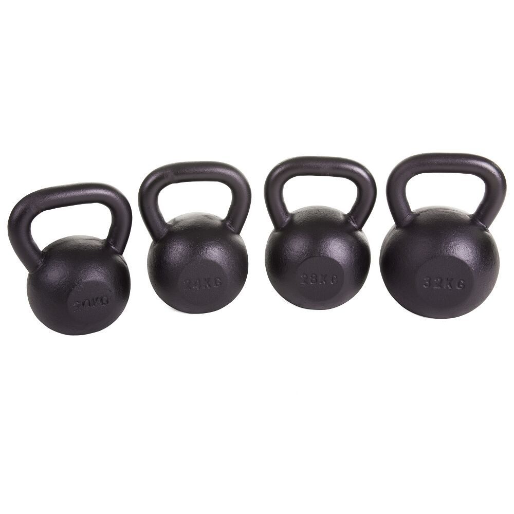Sport-Thieme Kettlebell Kettlebell-Set Pulverbeschichtet, Kraft-, Flexibilitäts- und Cardiotraining in einem
