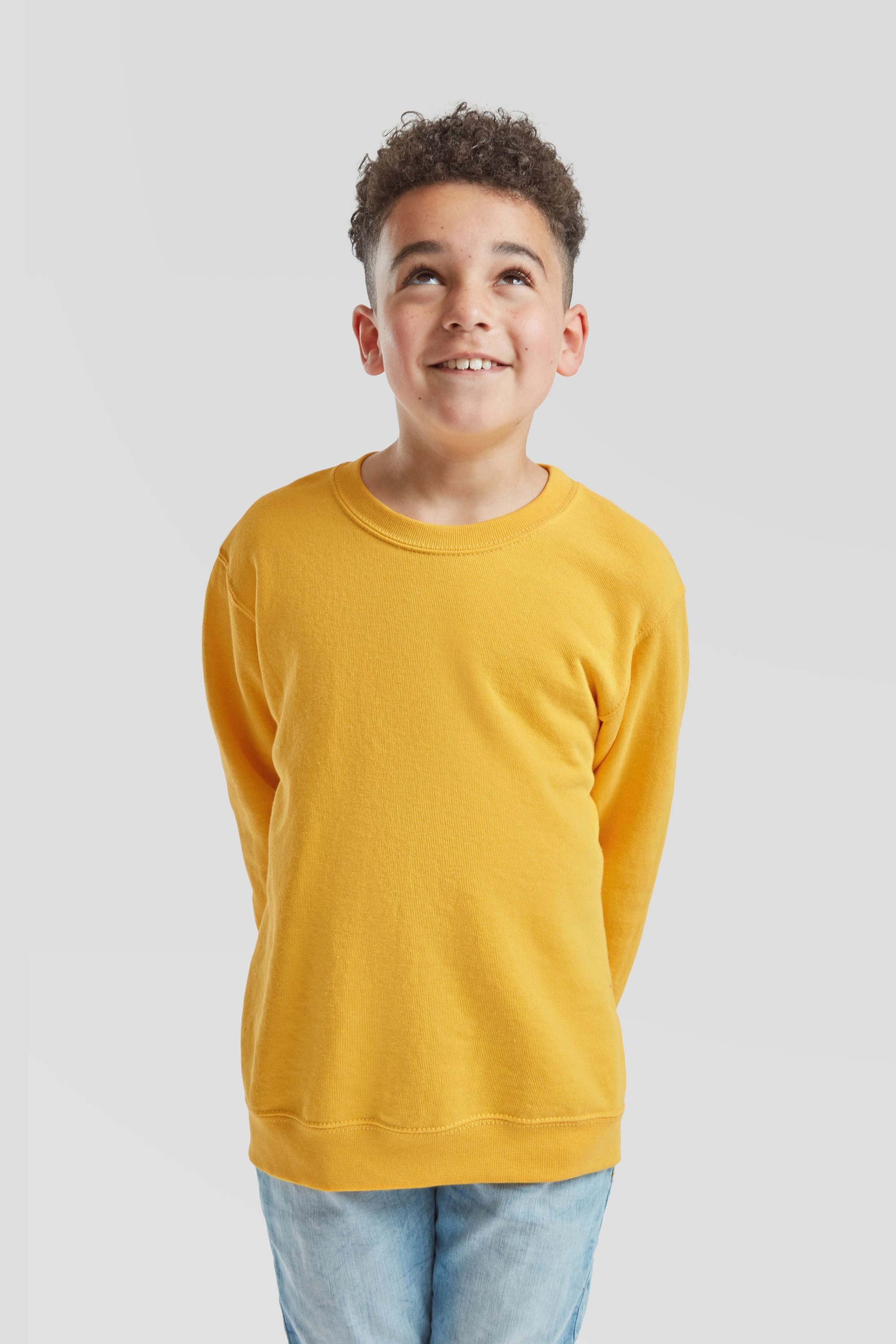 Fruit of the Loom Sweatshirt Fruit of the Loom Classic Set-In Sweat Kids – Bild 4 von 5