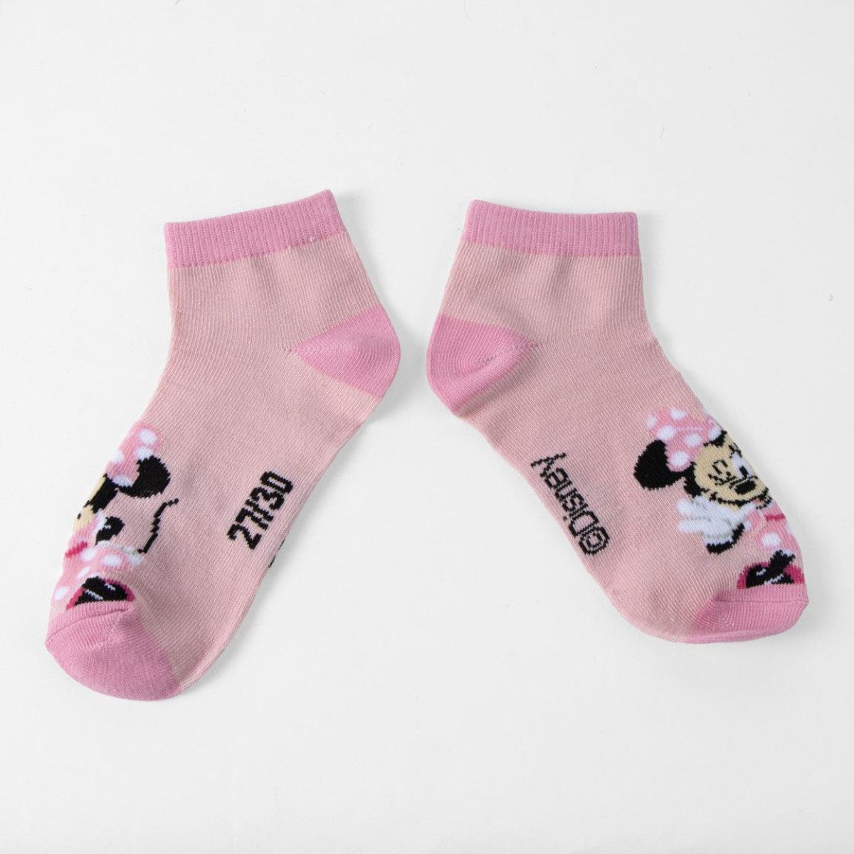 Disney Minnie Mouse Kurzsocken Kinder Socken 7er Pack