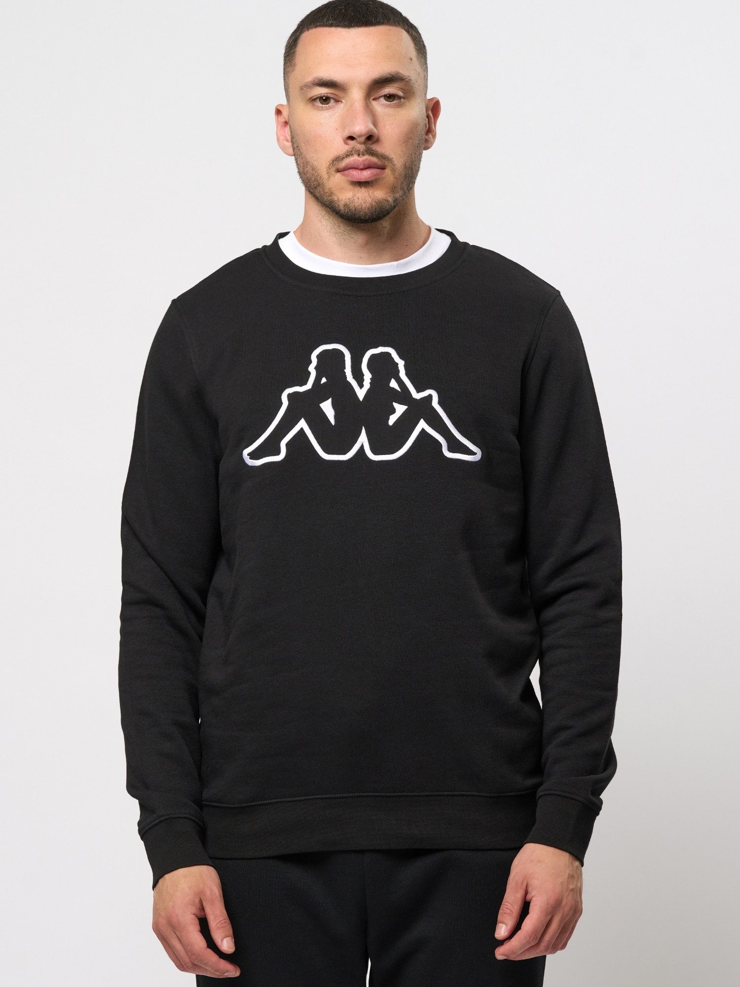 Kappa Strickpullover Kappa Sweater Logo Airvit günstig online kaufen