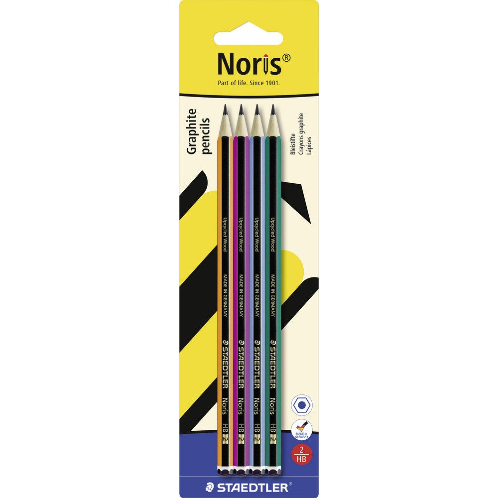 STAEDTLER Bleistift Staedtler Noris® 120 120-S BK4 Bleistiftset Bezeichnung der Härte: 2B