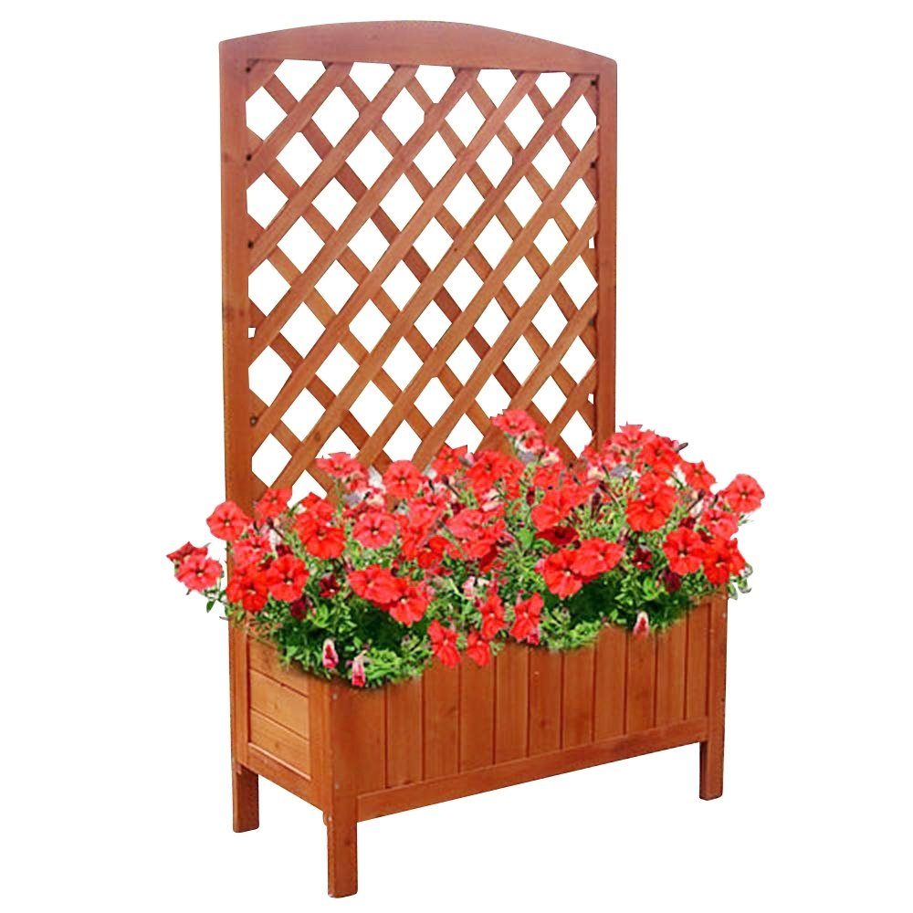 Feel2Home Blumenkasten Blumenkasten Holz Rankkasten Rankgitter günstig online kaufen