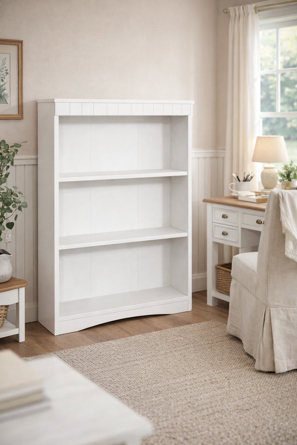 bv-vertrieb Aktenschrank Aktenschrank Büroschrank Mehrzweckschrank Landhausstil weiss