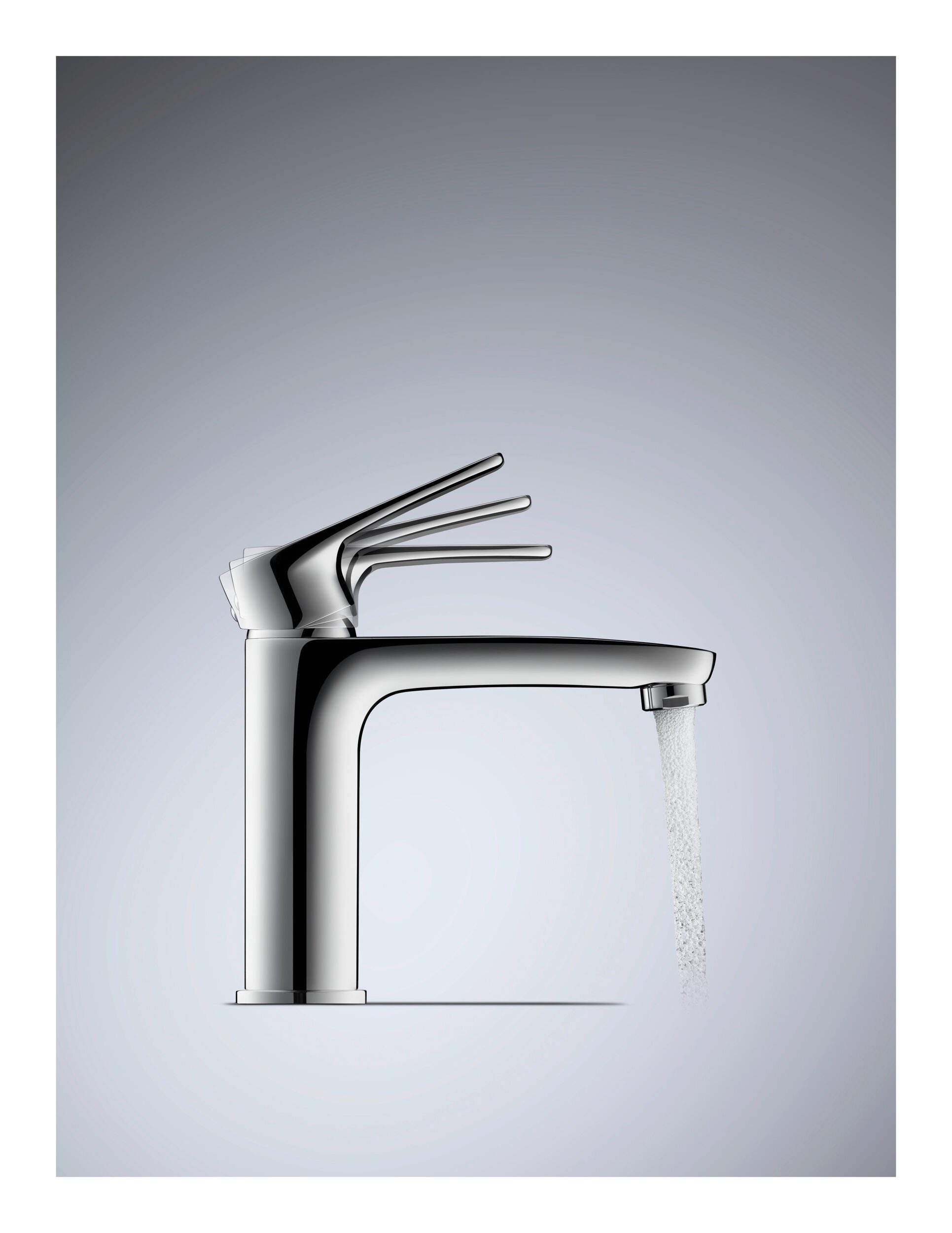 Duravit Waschtischarmatur B.1 Serie Einhebel Ausladung 139 mm m. Zugstangen-Ablaufgarnitur