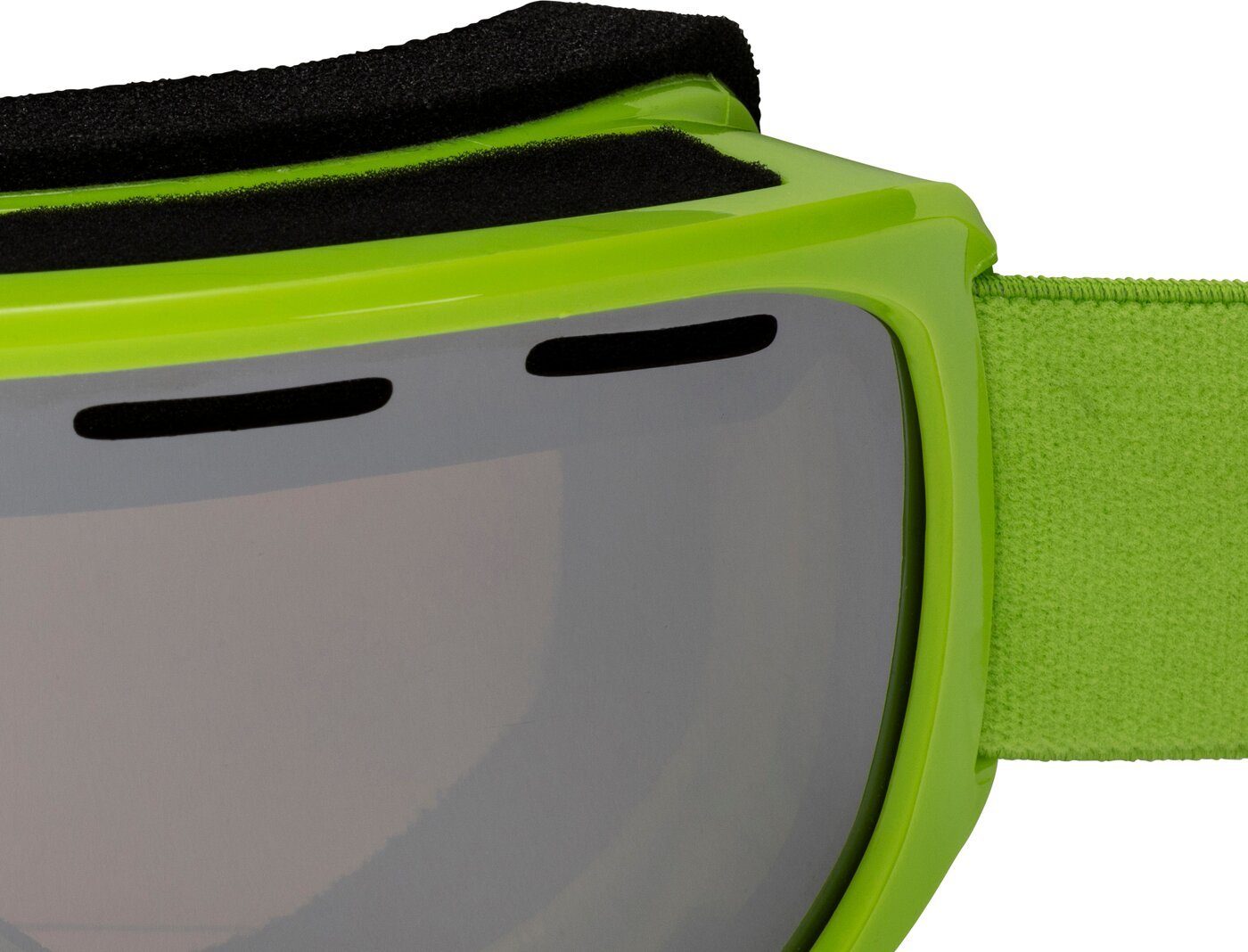 Plus TECNOPRO 2.0 LIME/BLACK Pulse GREEN Ski-Brille Skibrille