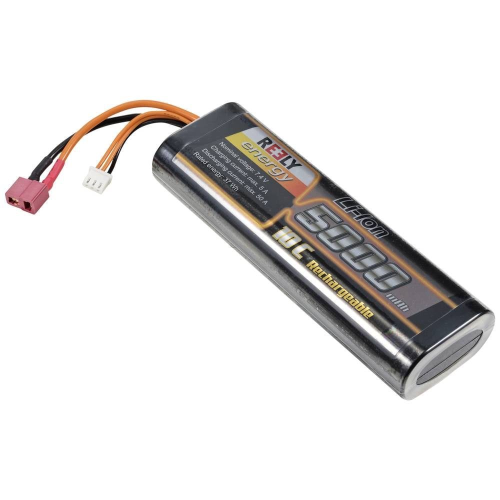 Reely Modellbau-Akkupack (LiIon) 7.4 V 5000 mAh Zellen-Zahl: 2 10 RE-7856532 Akku