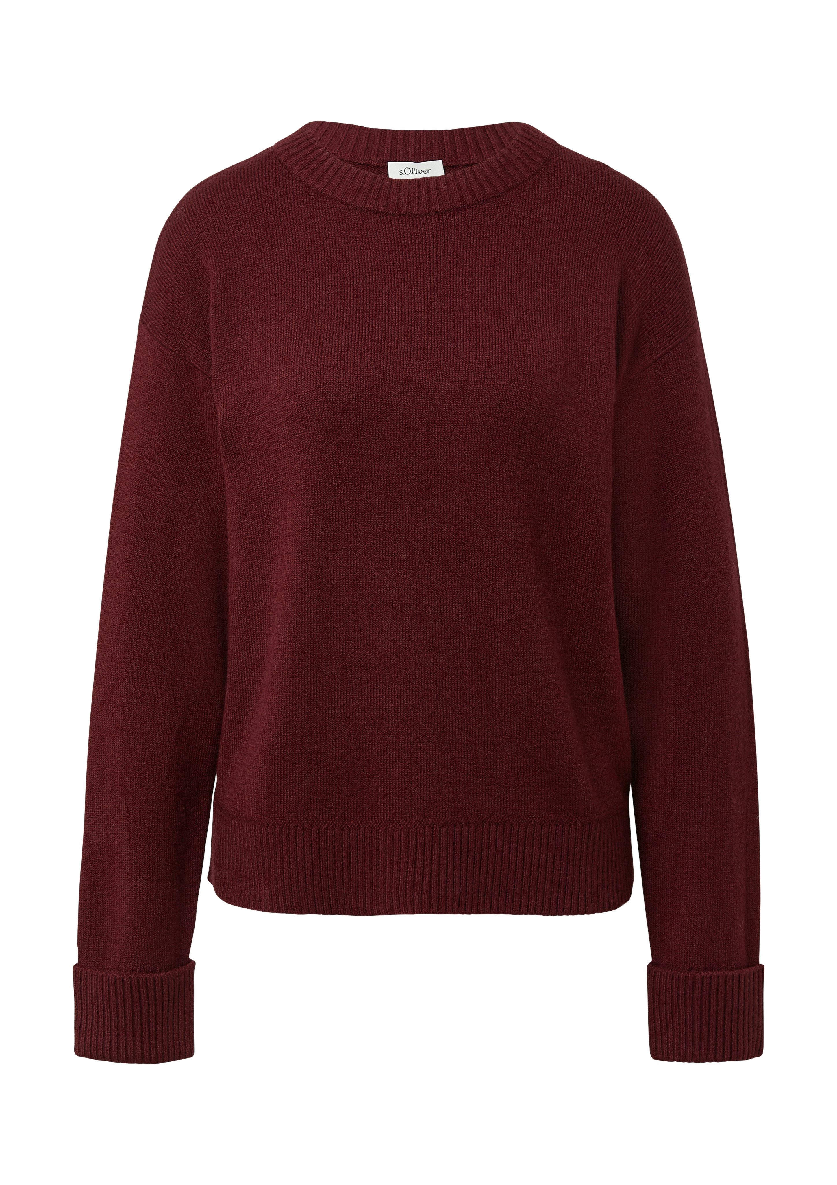 s.Oliver Strickpullover mit Rundhals