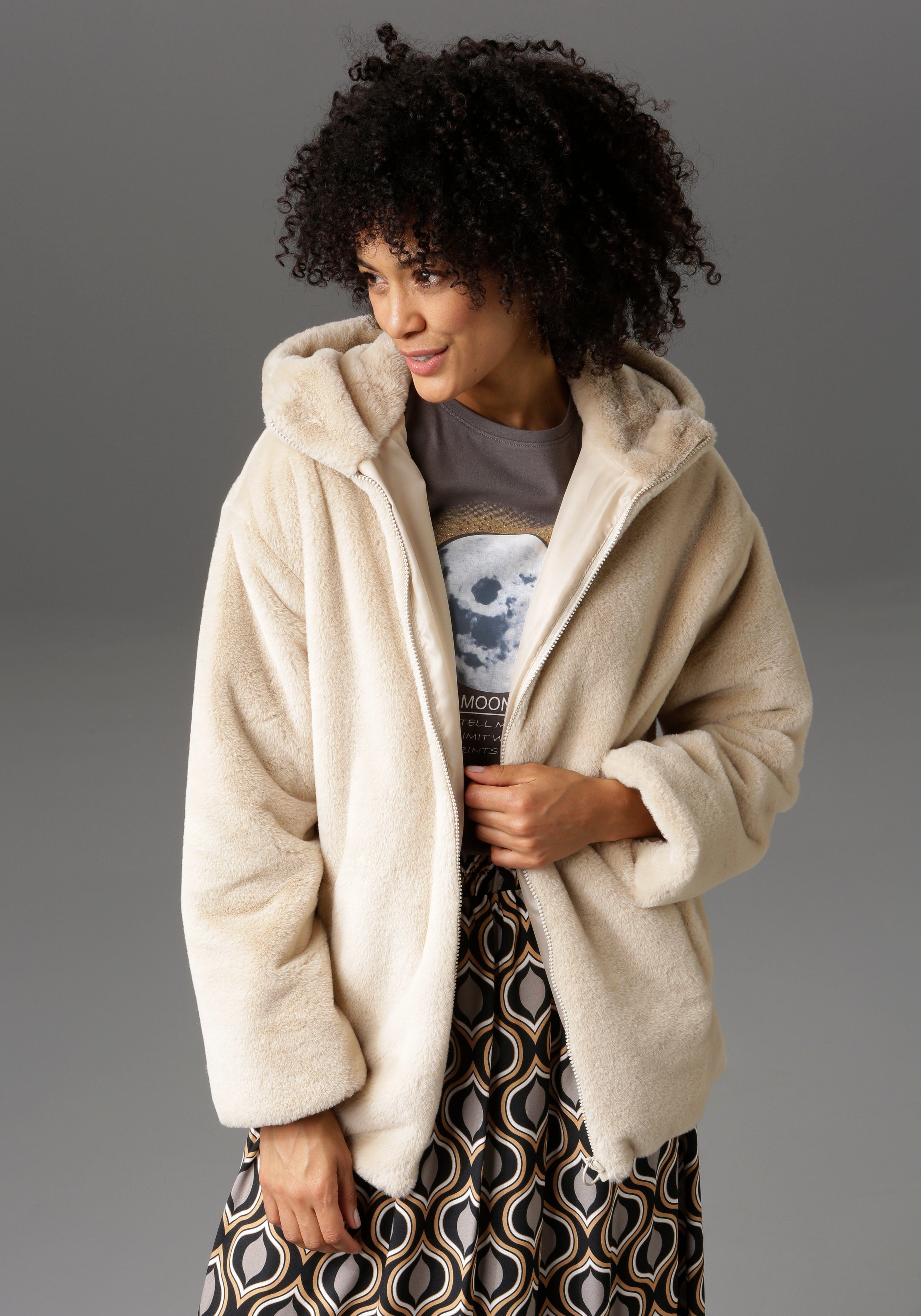 Fellimitatjacken für Damen kaufen » Faux-Fur-Jacken | OTTO