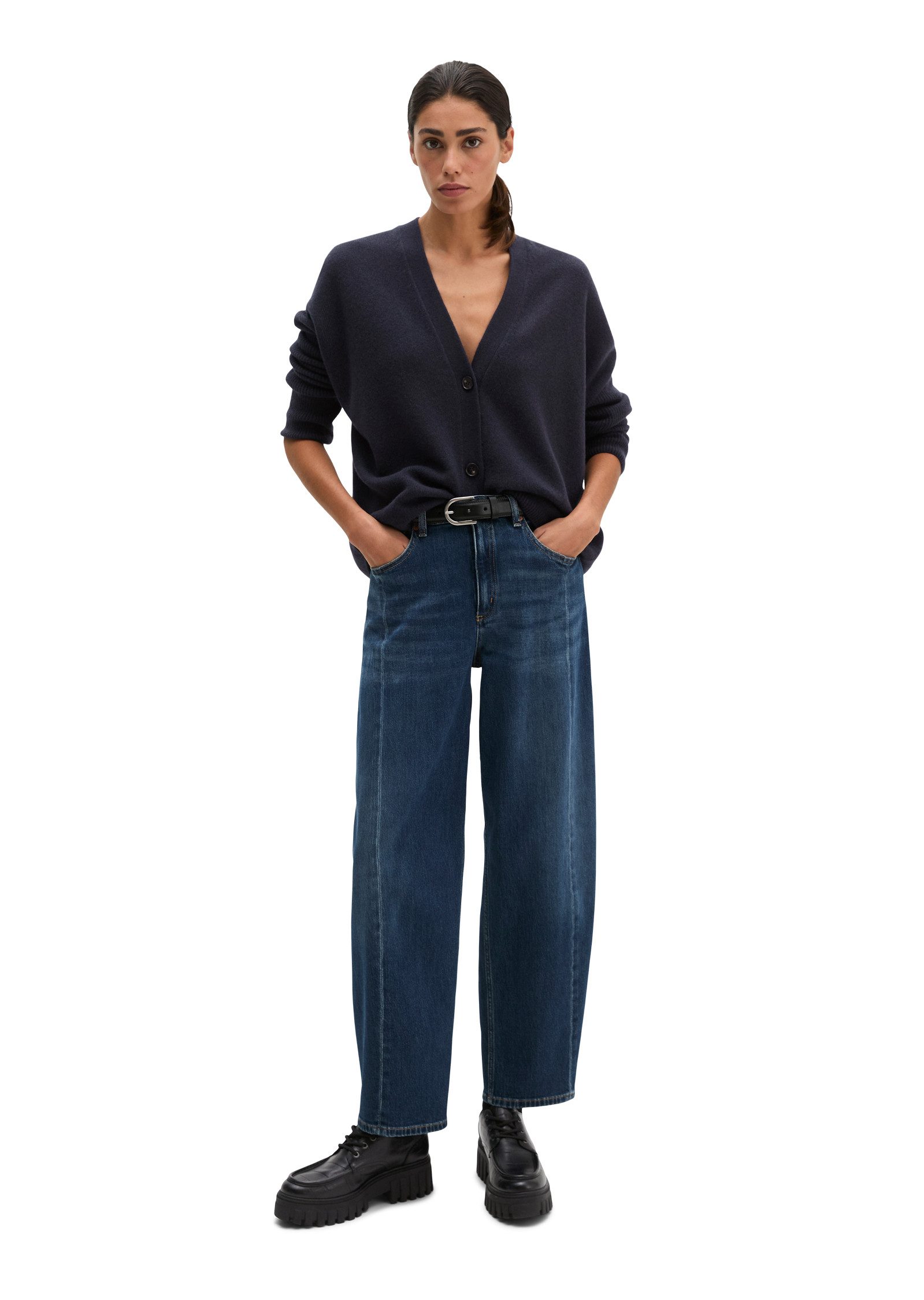 Marc O'Polo Cardigan aus flauschiger Lambswool – Bild 5 von 5