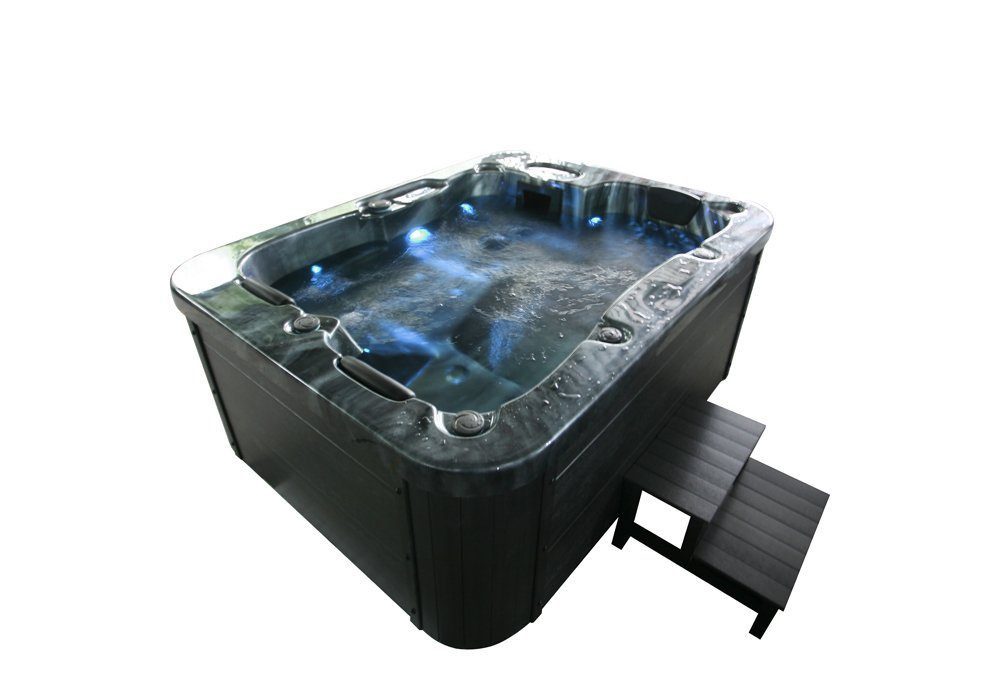 HOME DELUXE Whirlpool Outdoor Whirlpool BLACK günstig online kaufen