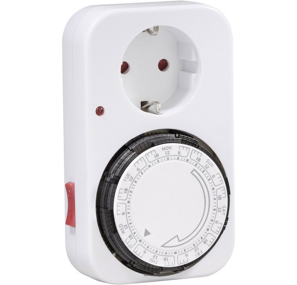 Thumbnail - Sygonix Zeitschaltuhr Sygonix SY-5045304 Steckdosen-Timer analog Wochenprogramm 3680 W IP2