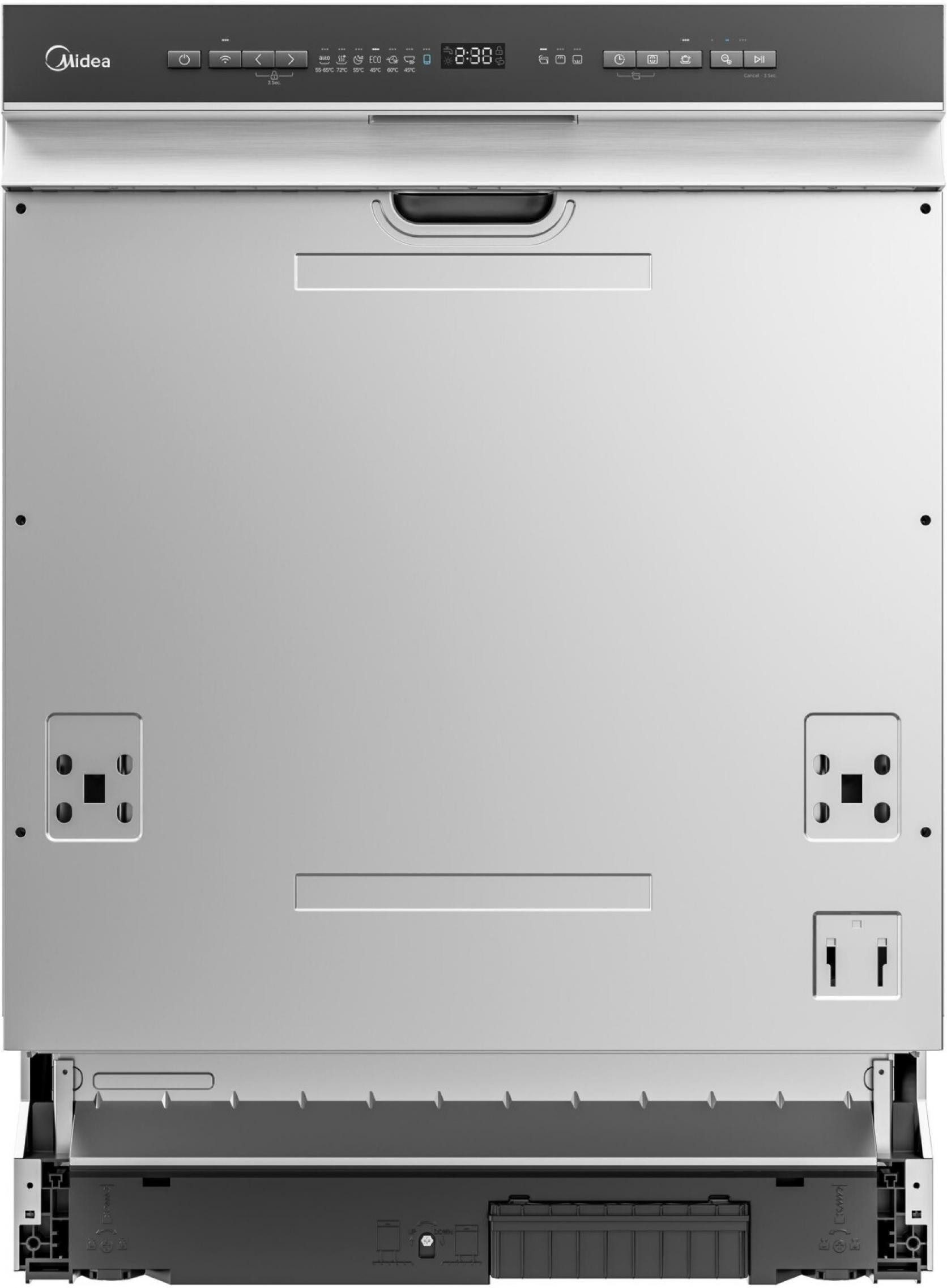 Midea teilintegrierbarer Geschirrspüler MDWES1433DSS-RB