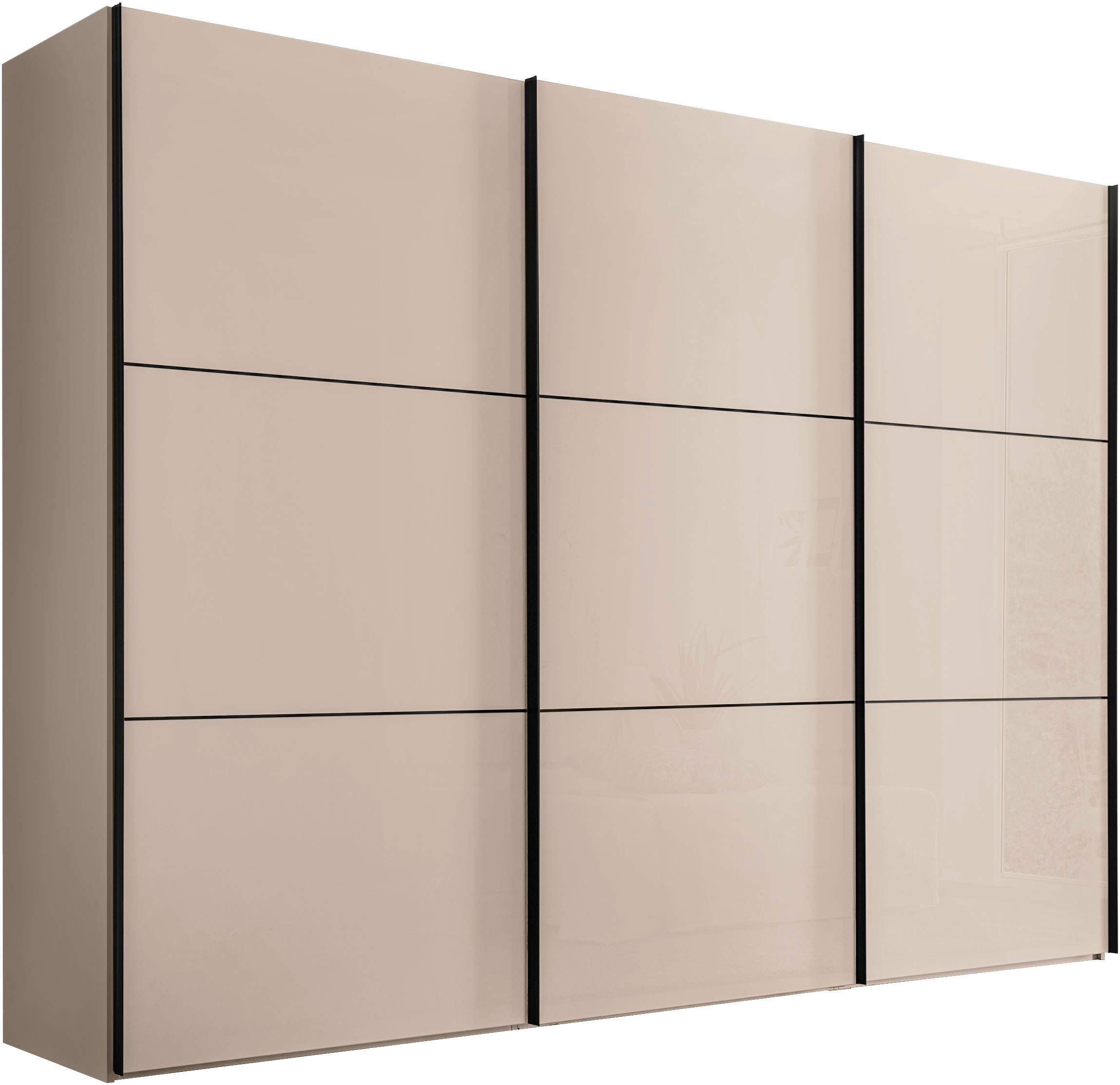 STAUD Kleiderschrank Schwebetürenschrank Includo Glas