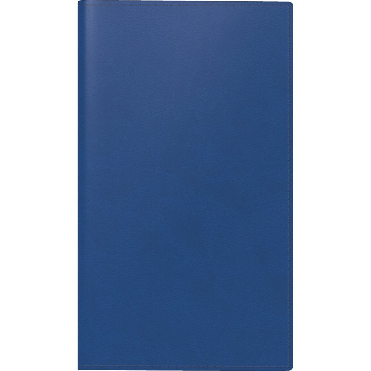 BRUNNEN Taschenkalender Taschenkalender 756 1 Woche/2 Seiten 8,7x15,3cm Kunstleder blau 2027