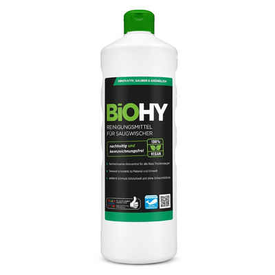 BiOHY Reinigungsmittel für Saugwischer 1 x 1 Liter Flasche Reinigungstabletten (1-St)