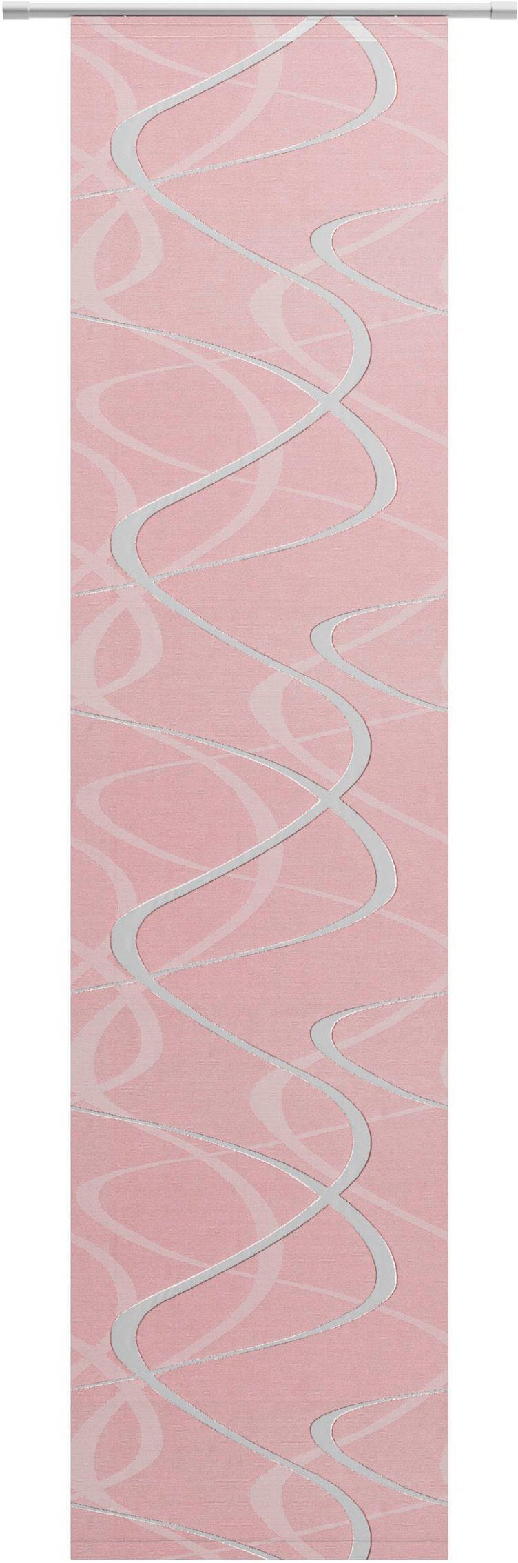 Neutex for you! Schiebegardine Pelotas (1 St), Klettband, halbtransparent, günstig online kaufen