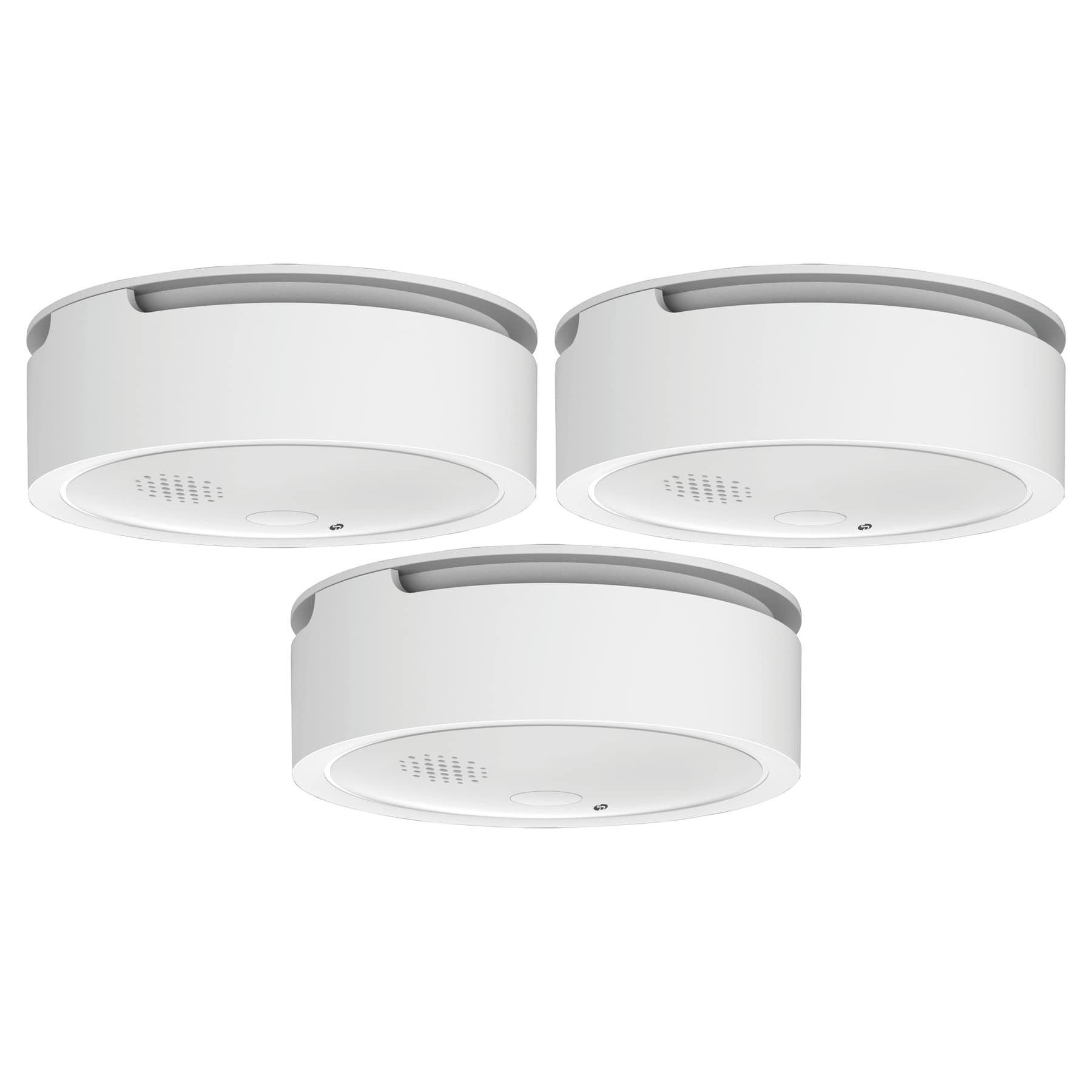 Shelly SHELLY WLAN Rauchmelder Plus Smoke, Plug&Play, 3er Set Rauchmelder