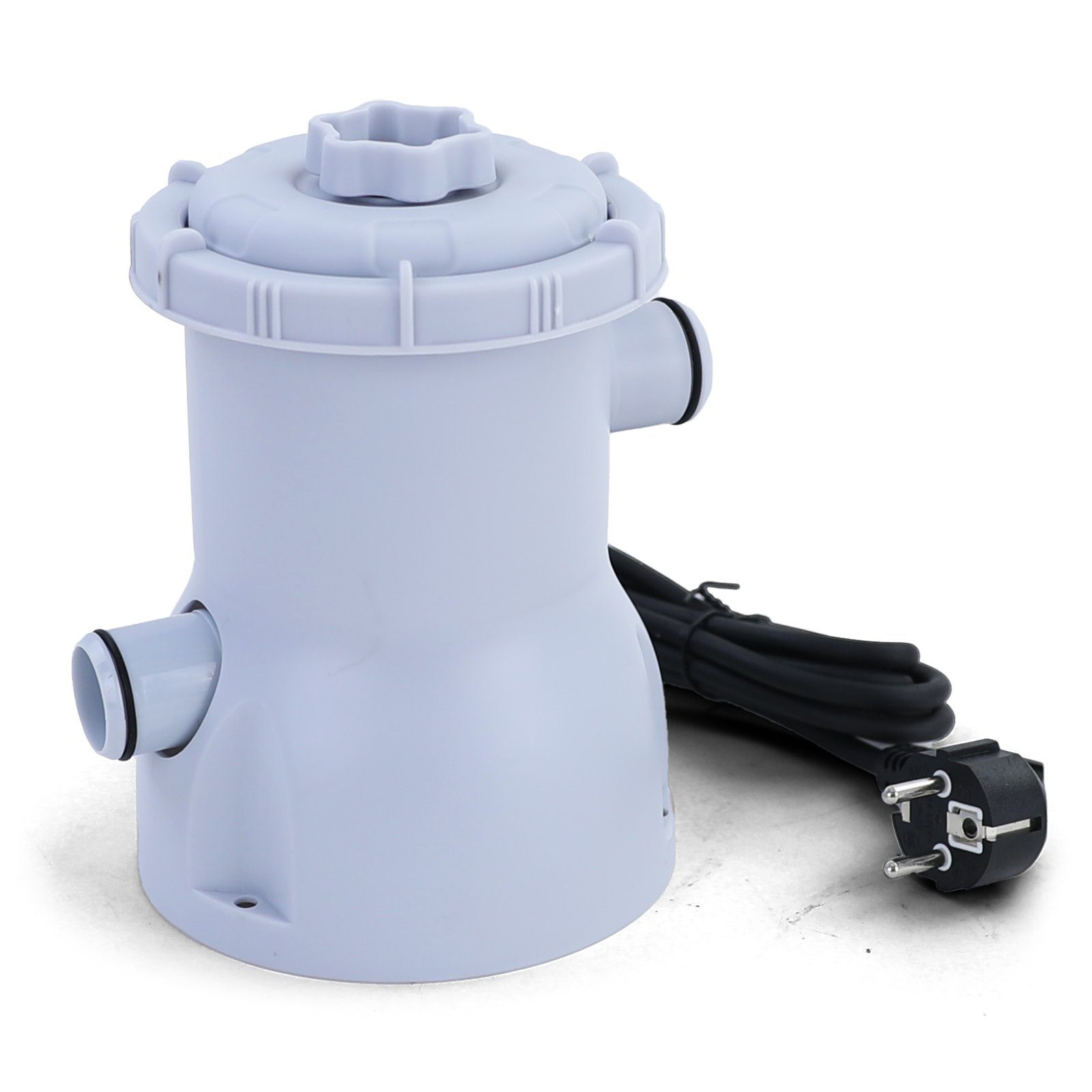 RAMROXX Pool-Filterpumpe Wasserfilter Kartuschenfilter 1135 l/h für Bestway Intex