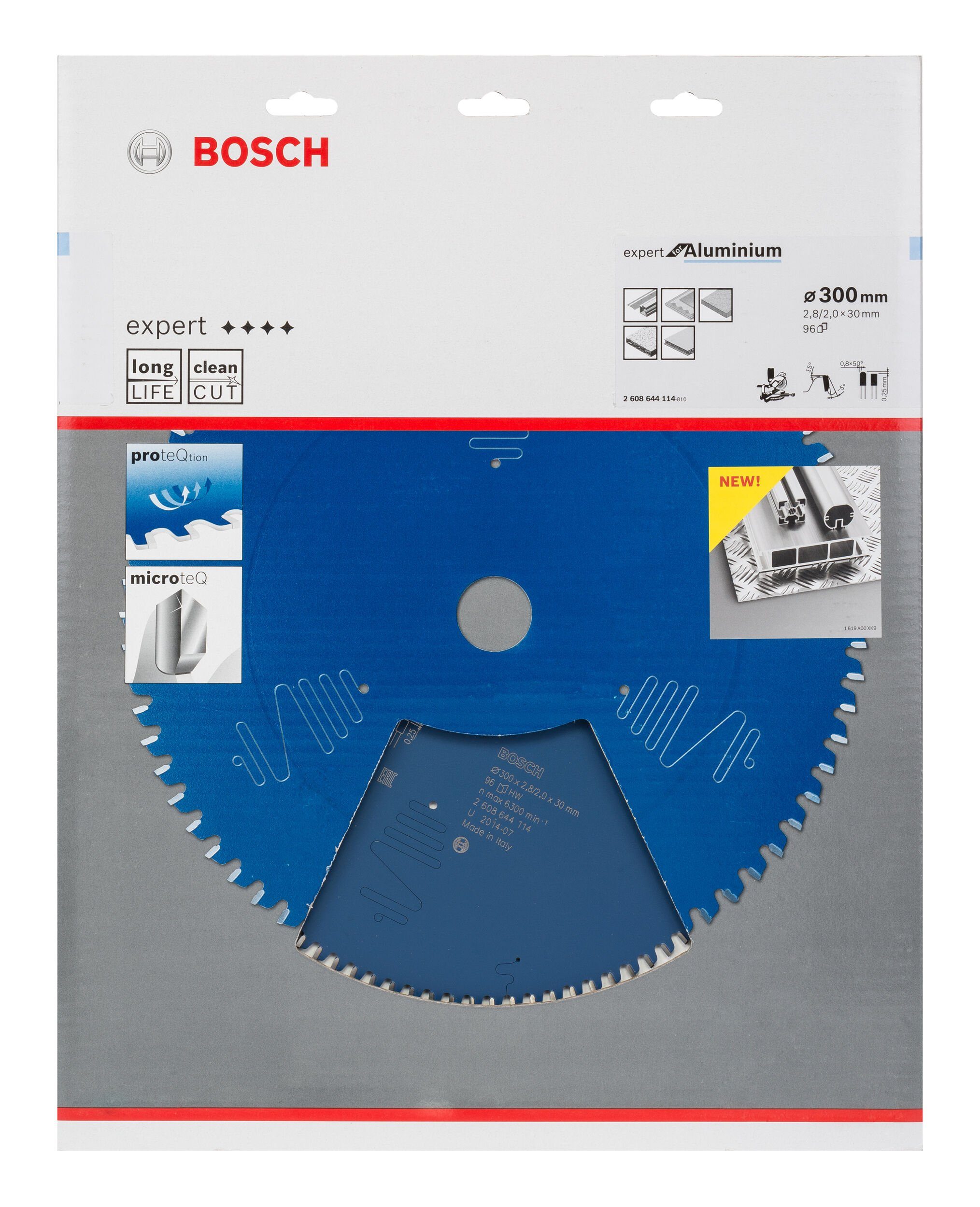 - Aluminium BOSCH 96Z, 300 Kreissägeblatt Expert For 30 x mm 2,8 x