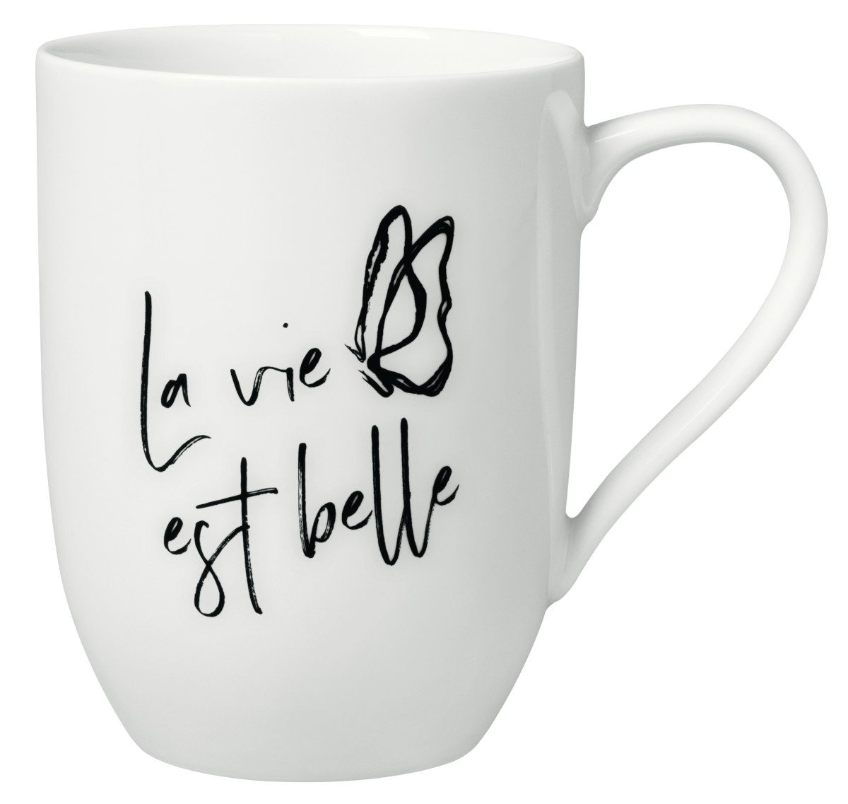 Becher Statement Becher m. H. La vie est belle 280 ml