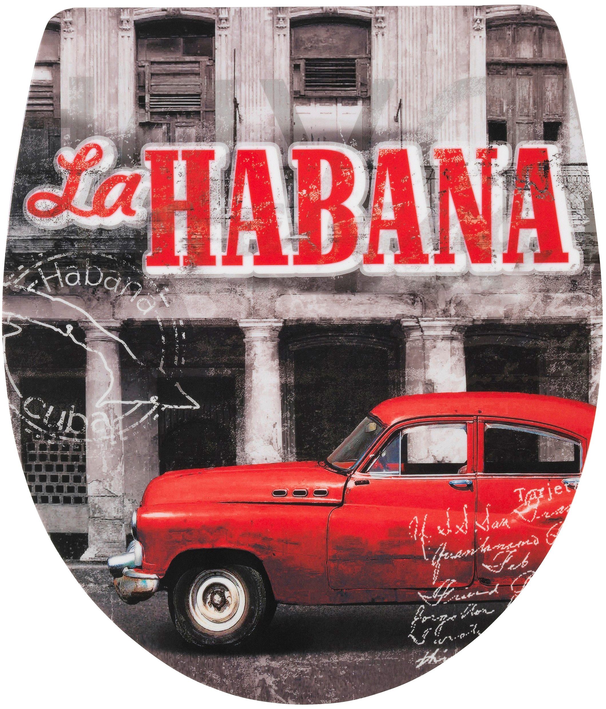 ADOB WC-Sitz Habana, Absenkautomatik, zur Reinigung auf Knopfdruck abnehmbar