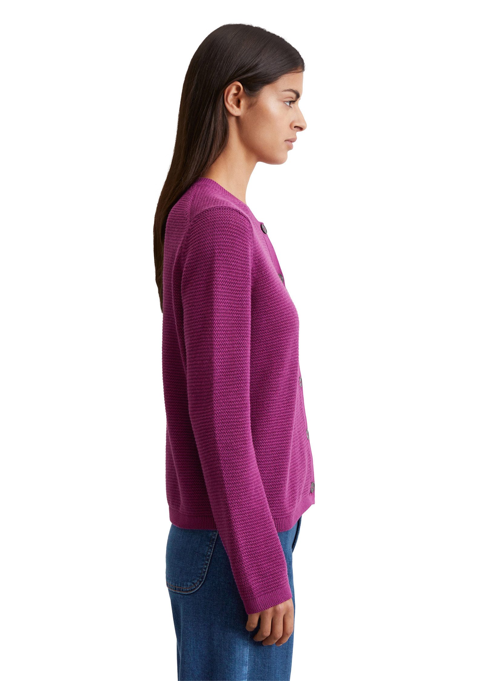 Marc O'Polo Cardigan aus Heavy-Weight-Organic-Cotton günstig online kaufen