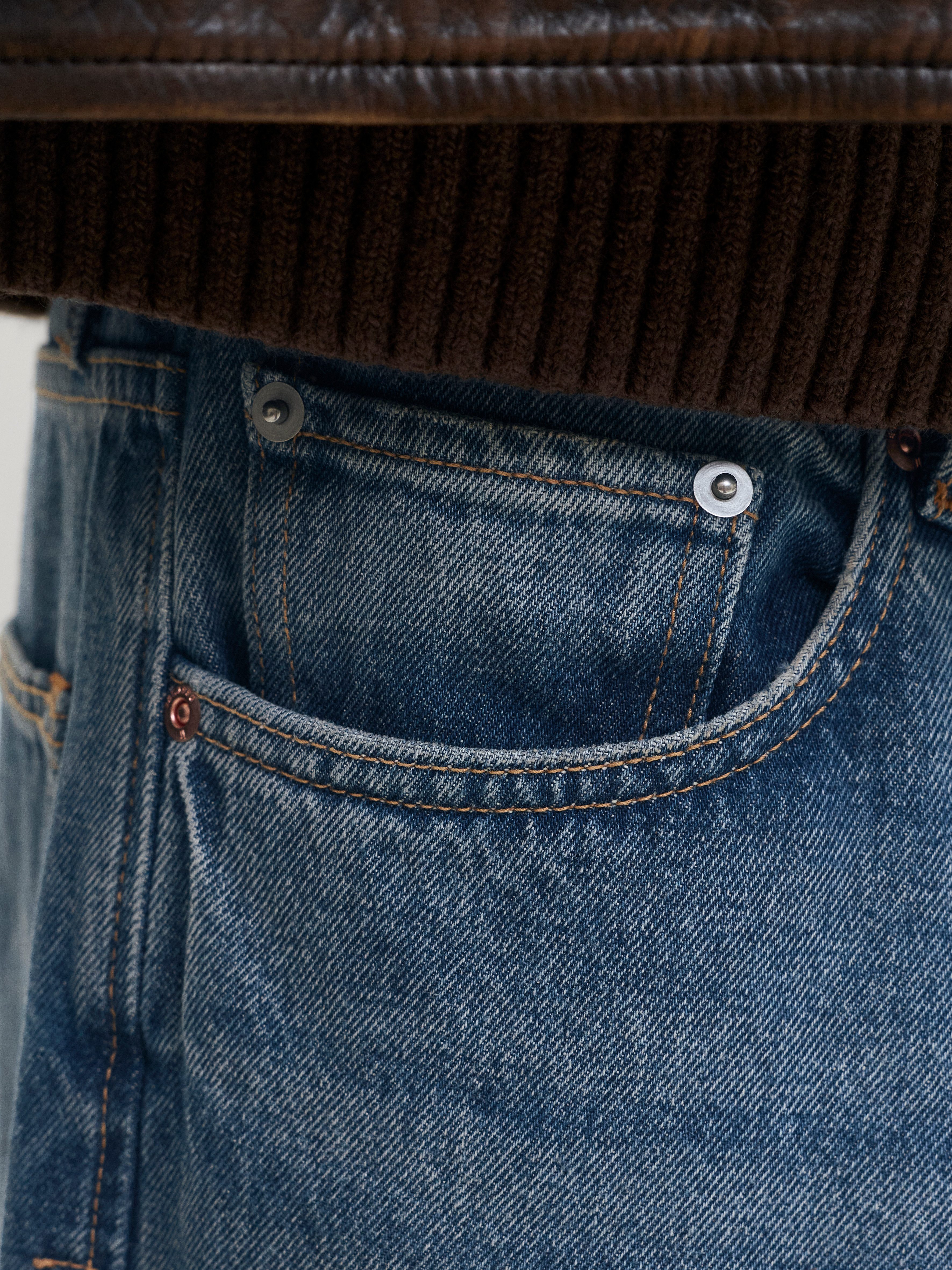 Jack & Jones Bootcut-Jeans JJIDAVE JJCLASSIC Baumwolle, bootcut fit – Bild 2 von 5