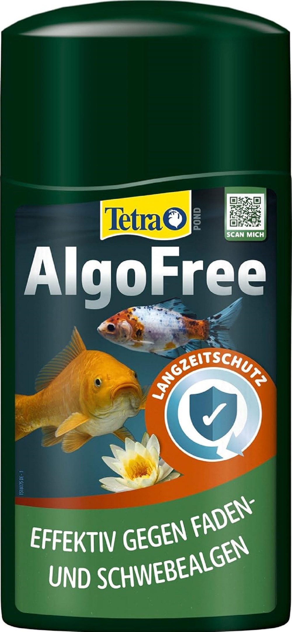 Tetra Teichpflege Tetra Pond AlgoFree Algenmittel gegen Schwebealgen/grünes Wasser 1 L