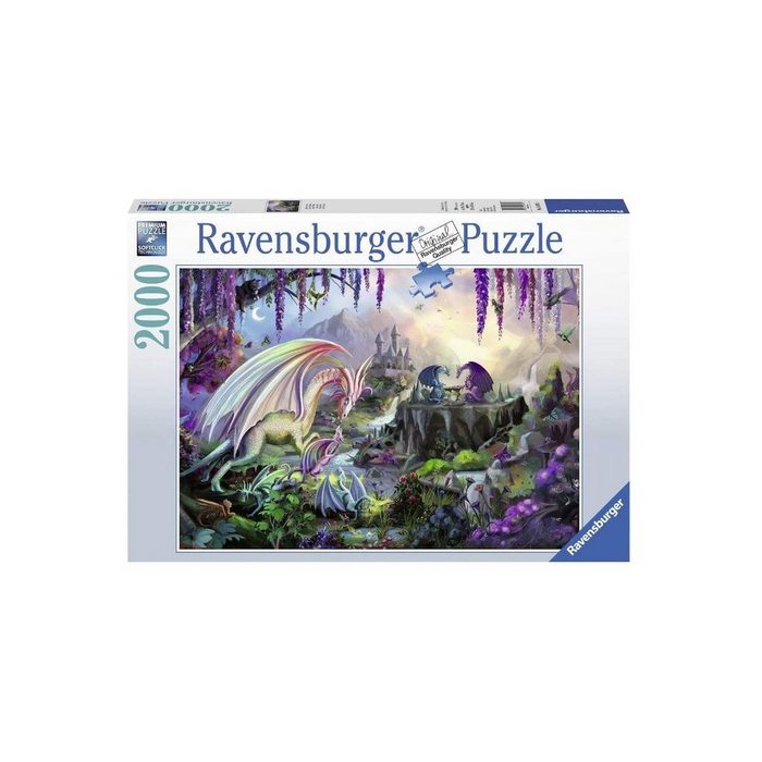 Ravensburger Verlag GmbH Puzzle RAV16717 - Puzzle: Fantasy Dragon 2000 Teile (DE-Ausgabe) Puzzleteile