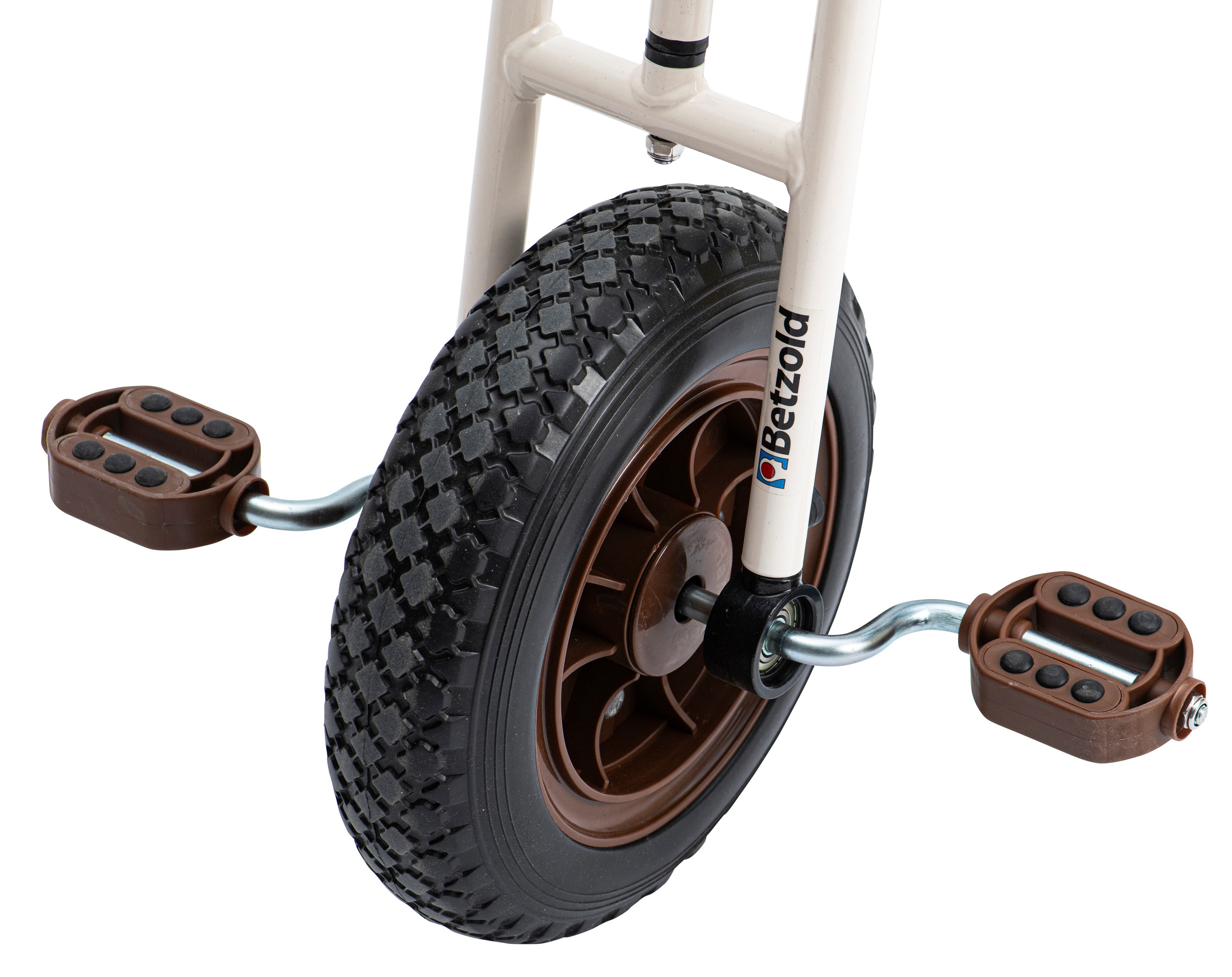 Betzold Ersatzrad Ersatz-Vorderrad für Dreirad Cruiser – mit Pedalen