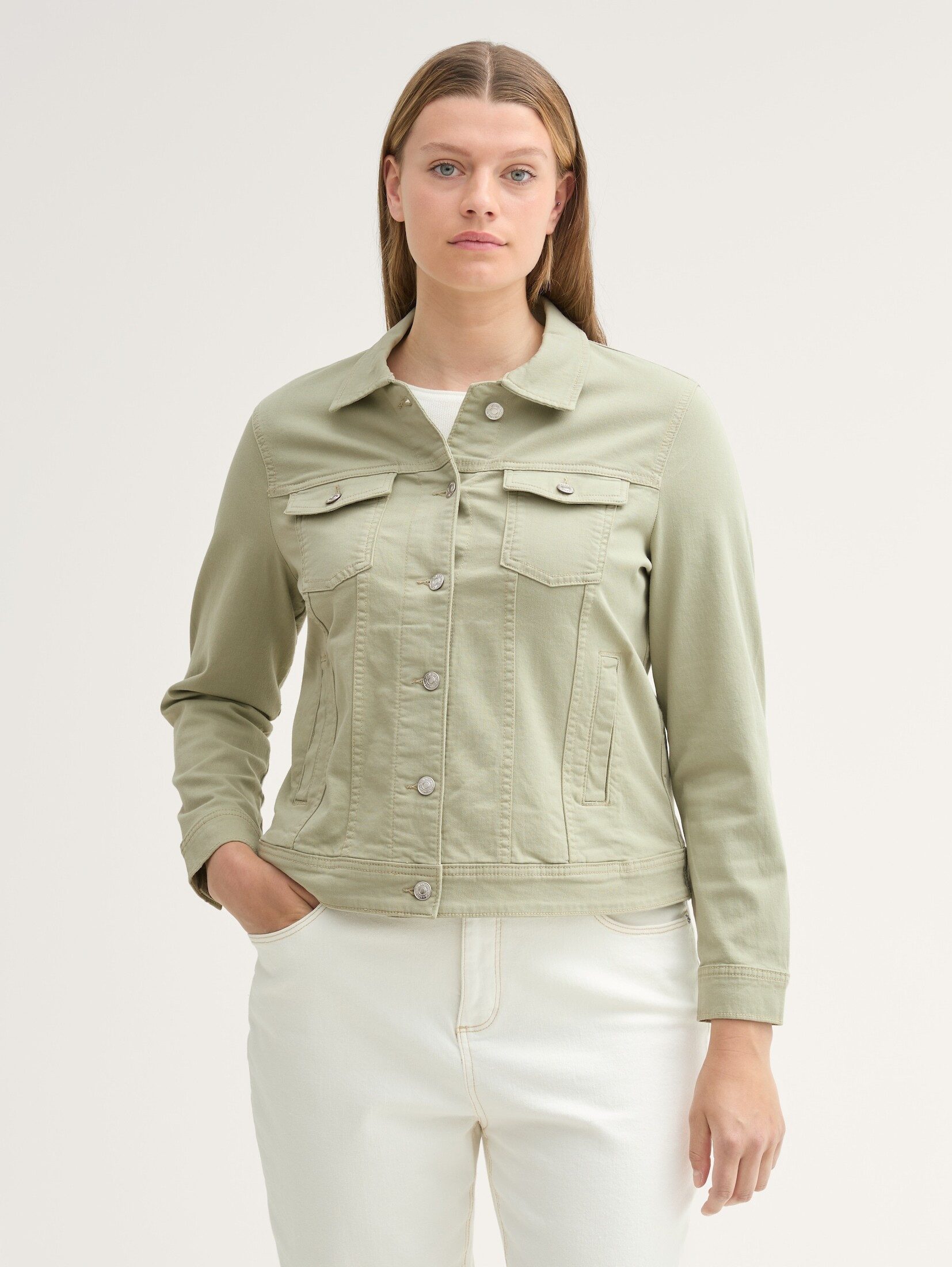 TOM TAILOR PLUS Jeansjacke mit Stretch-Anteil günstig online kaufen