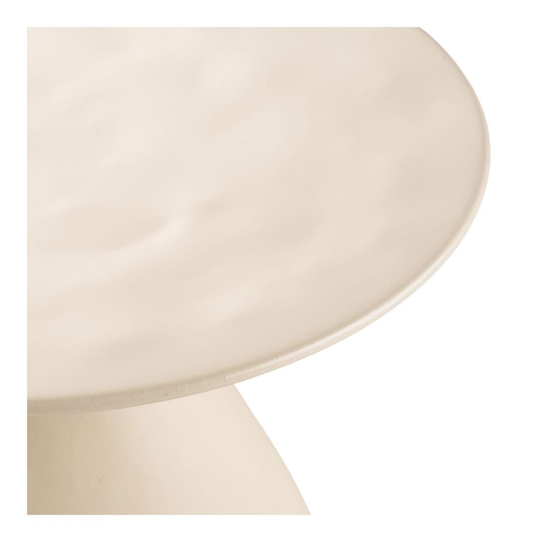 House Nordic Couchtisch Malin Eckbord Ø36cm Off-White. (1-St)